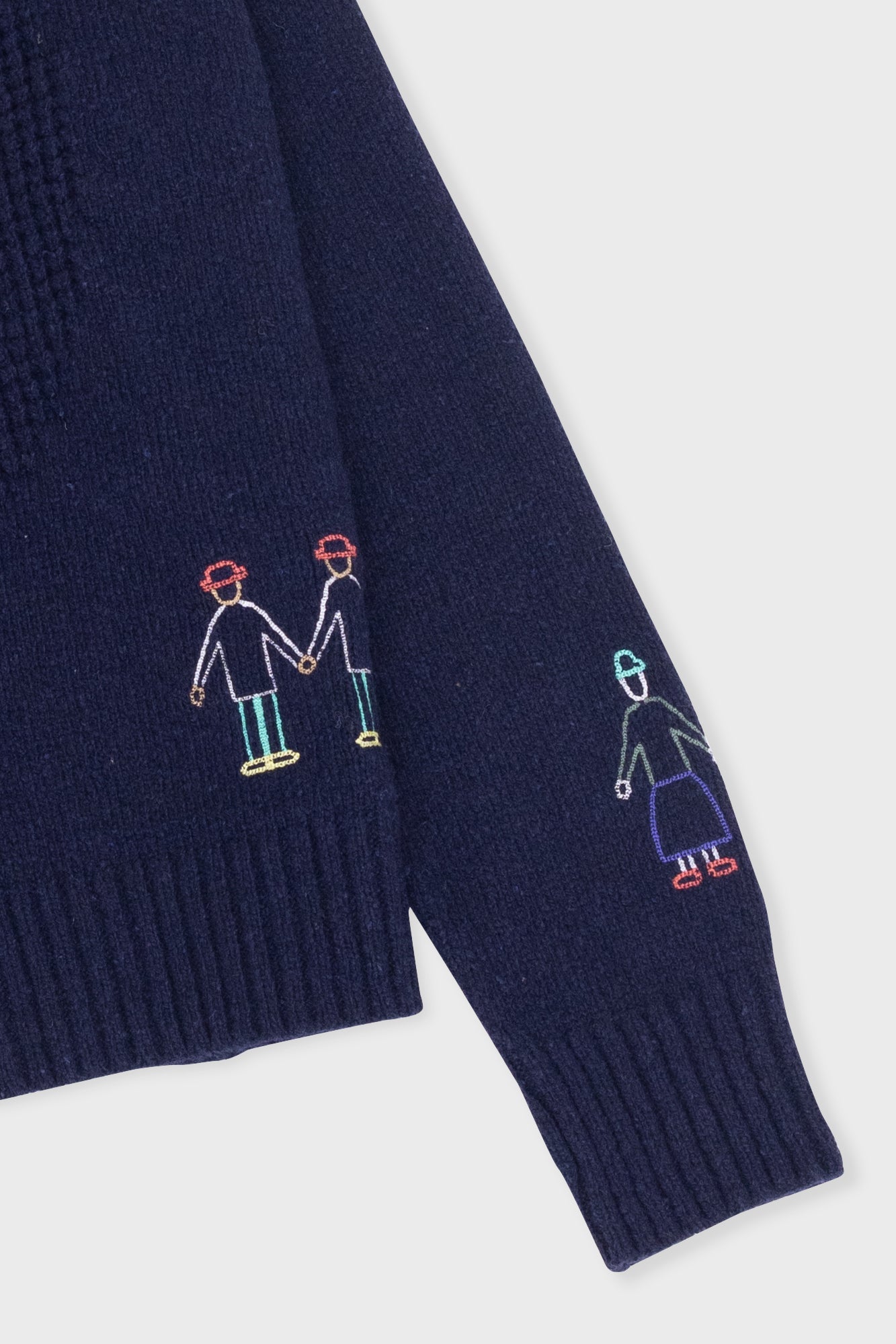 People Cardigan - Navy Mix