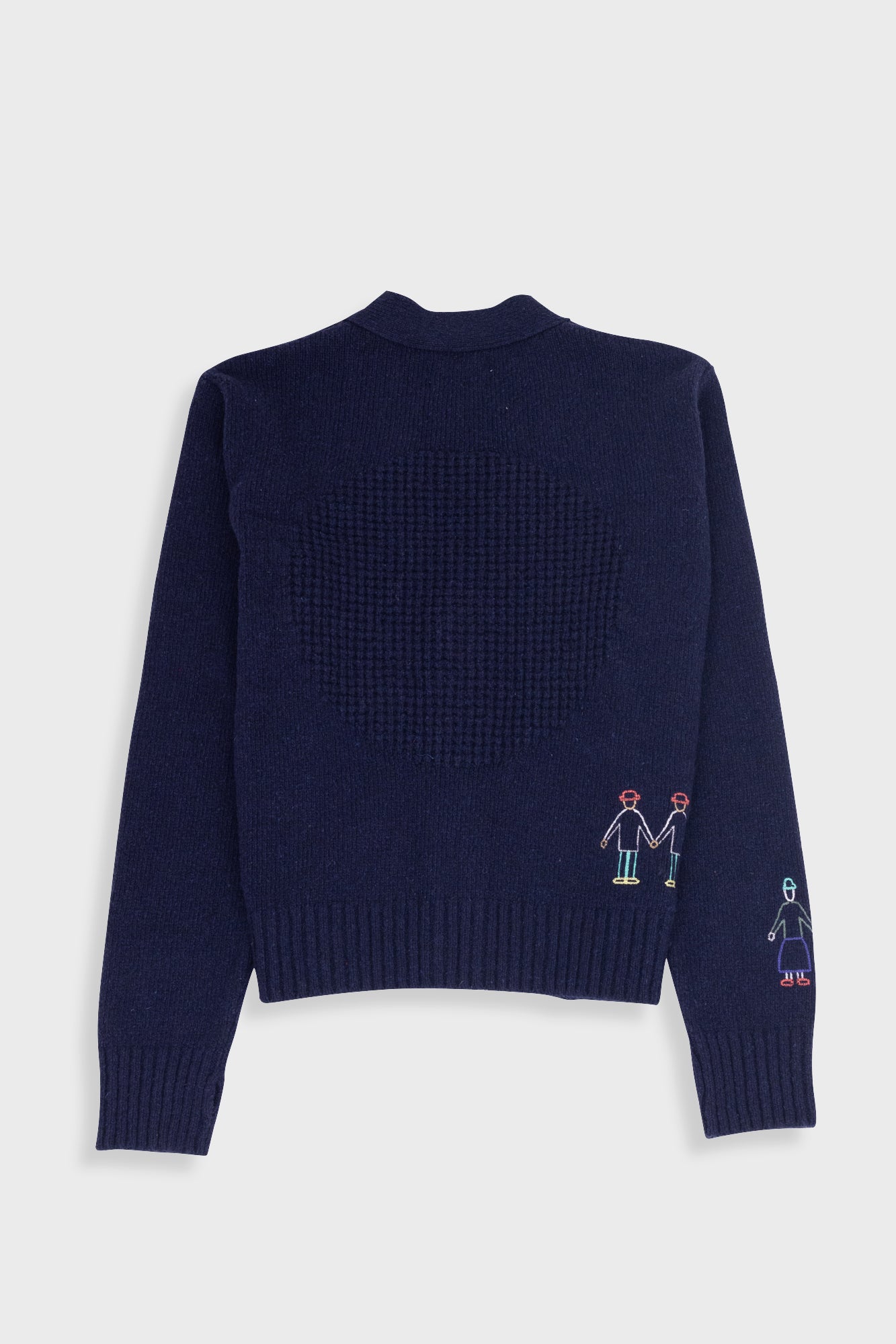 People Cardigan - Navy Mix