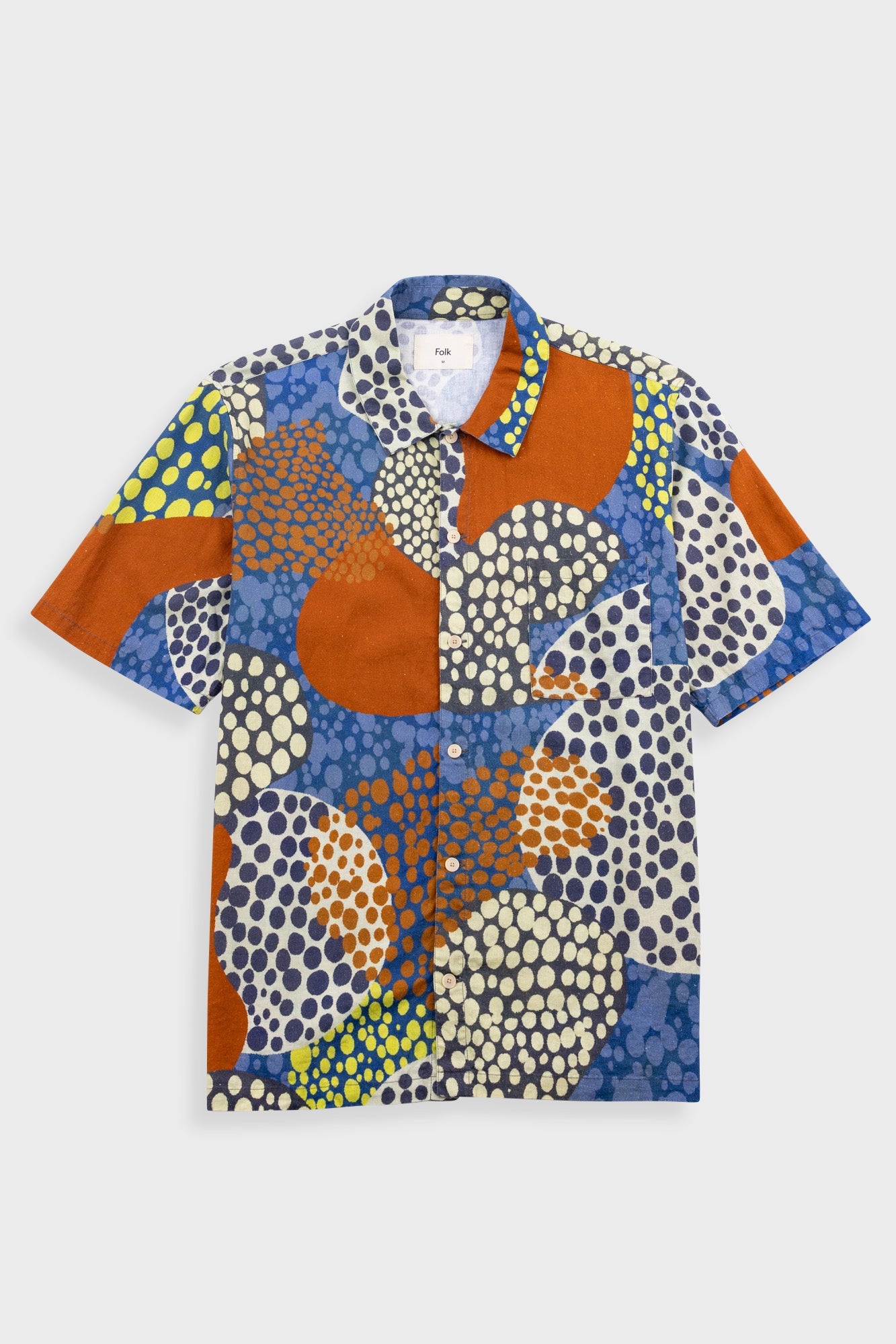 Gabe Shirt - Dot Print Red Multi