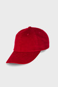 Corduroy Cap - Crimson