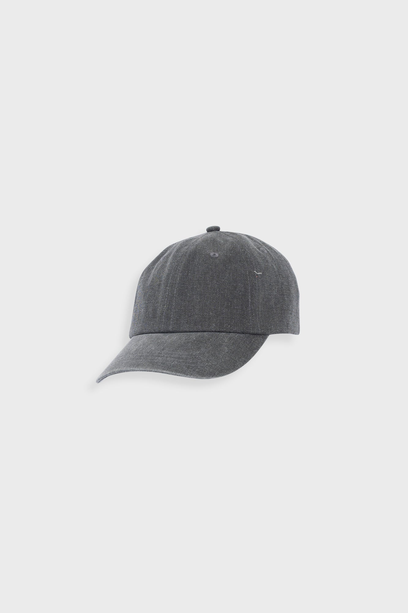 Herringbone Cap - Charcoal