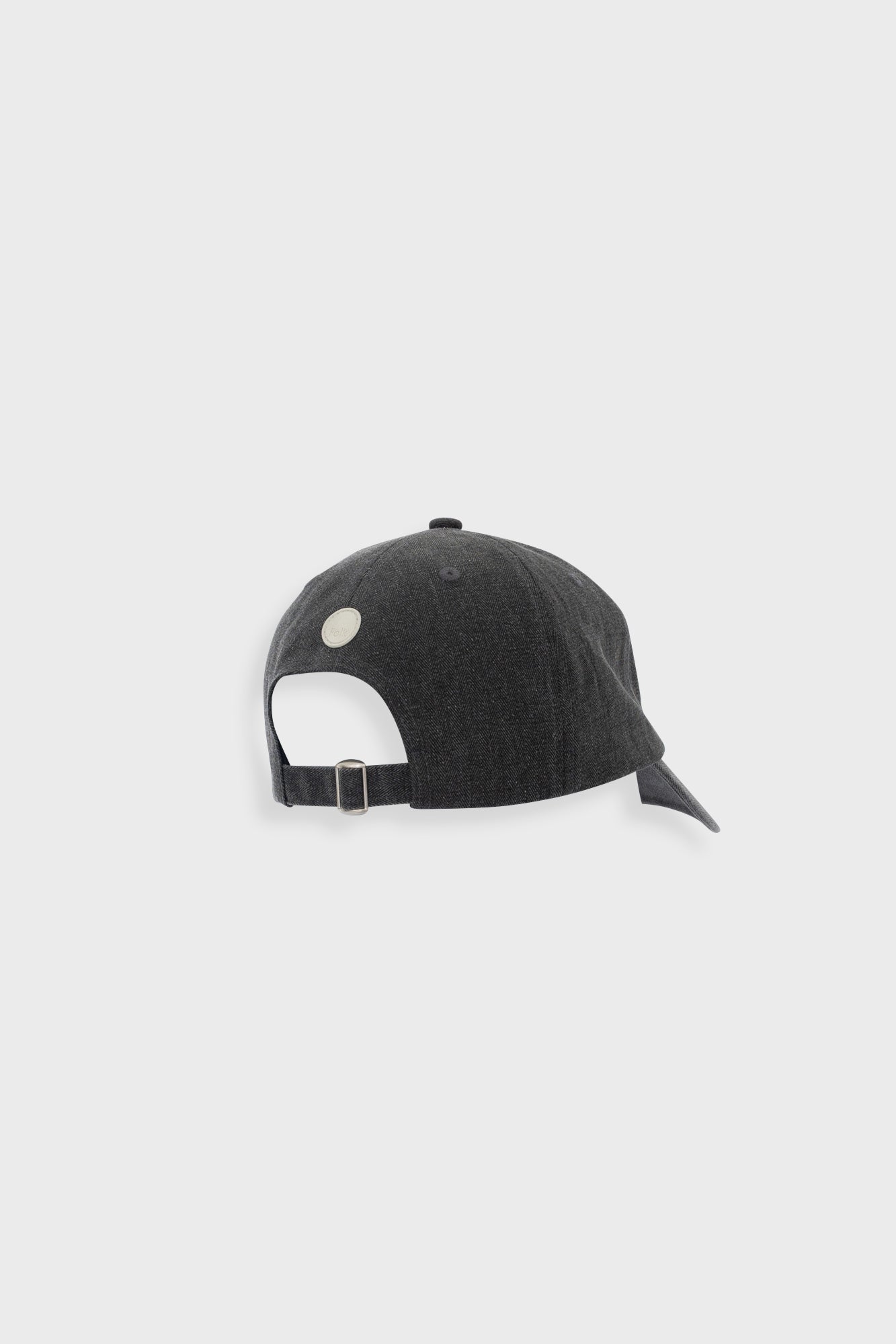 Herringbone Cap - Charcoal