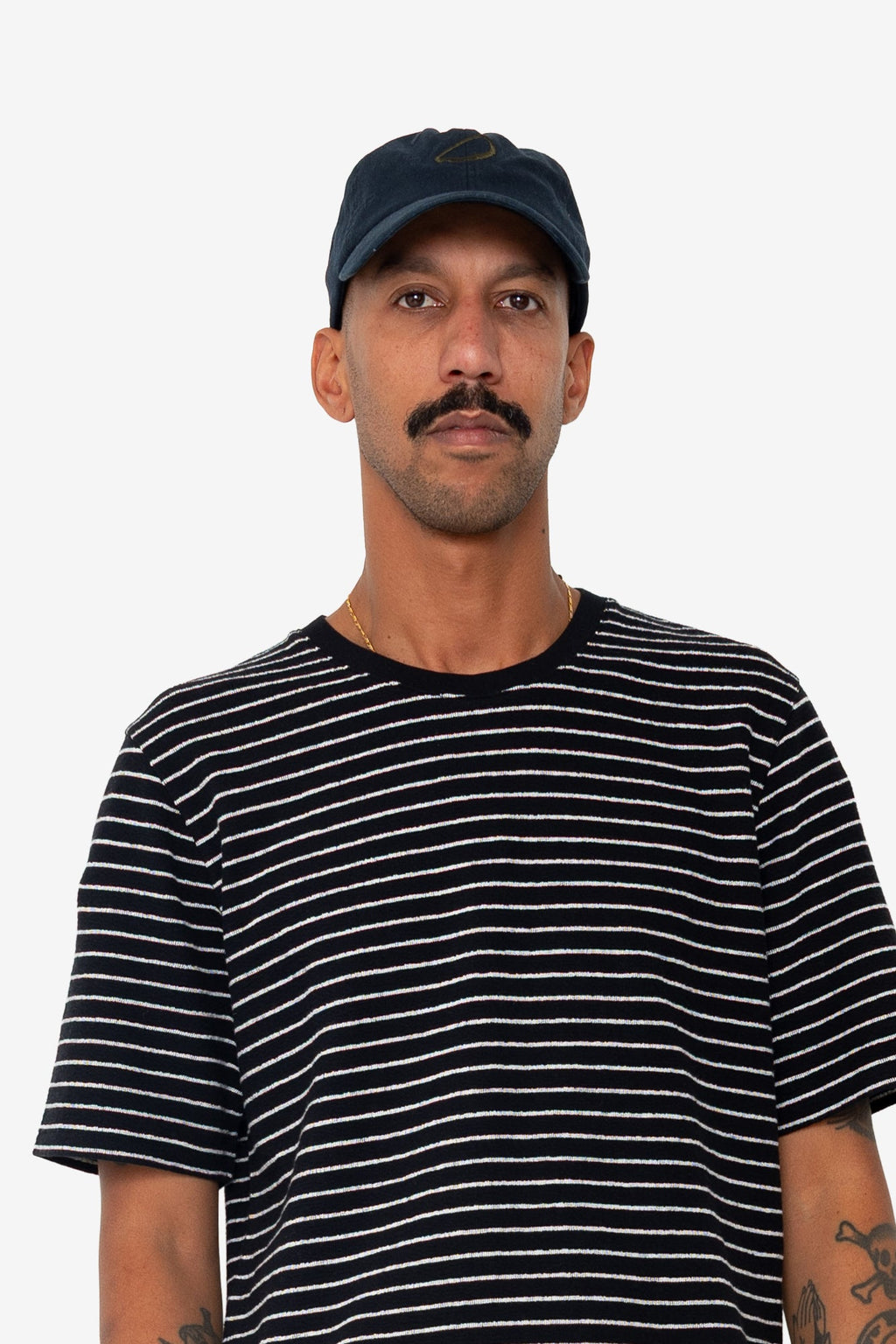 Herringbone Cap - Navy