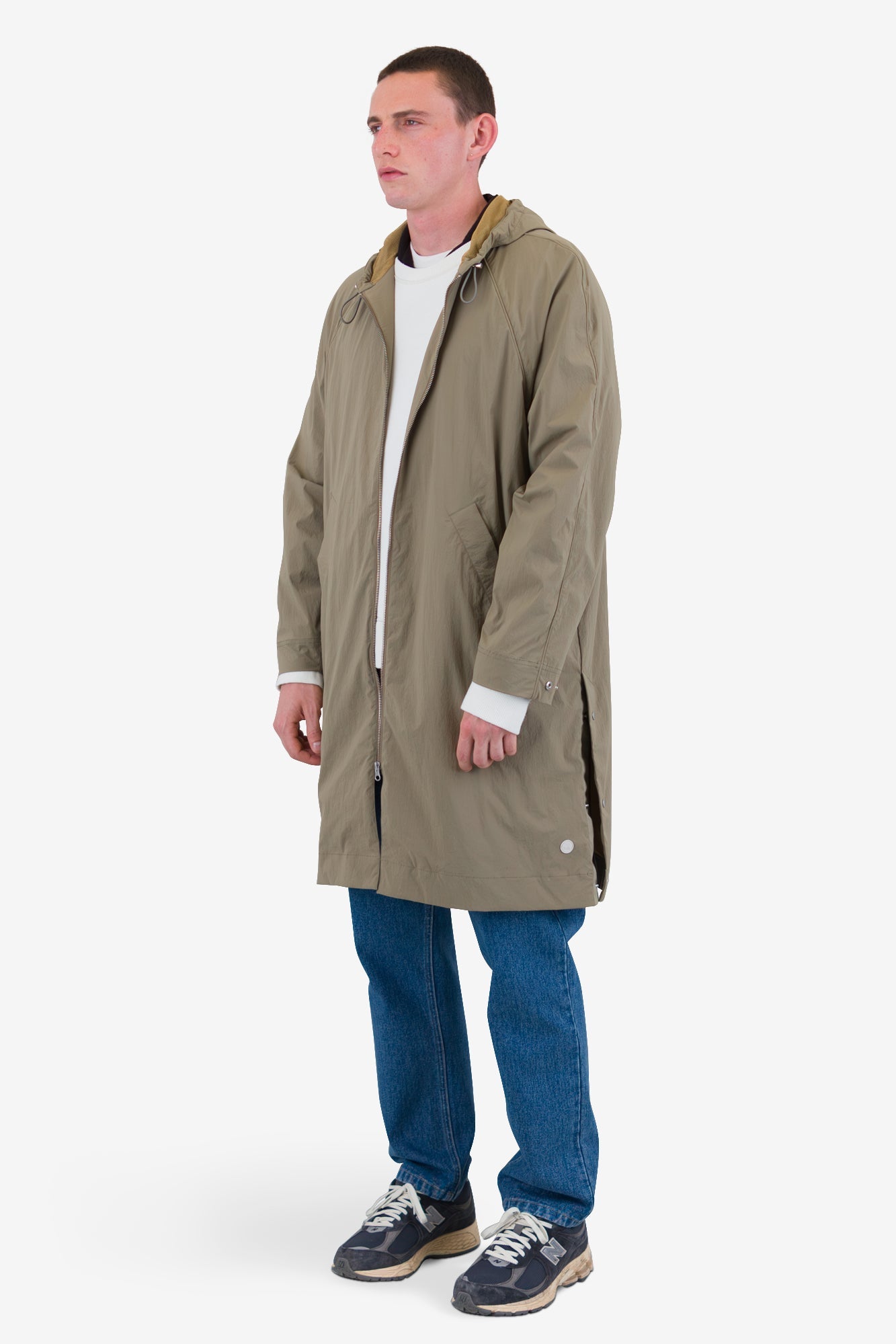 Hooded Anorak - Khaki