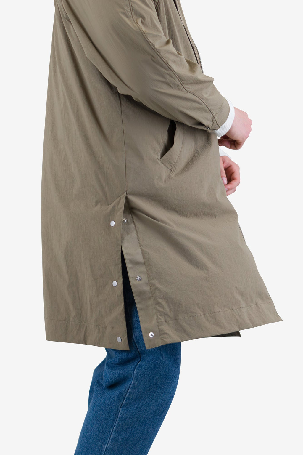 Hooded Anorak - Khaki