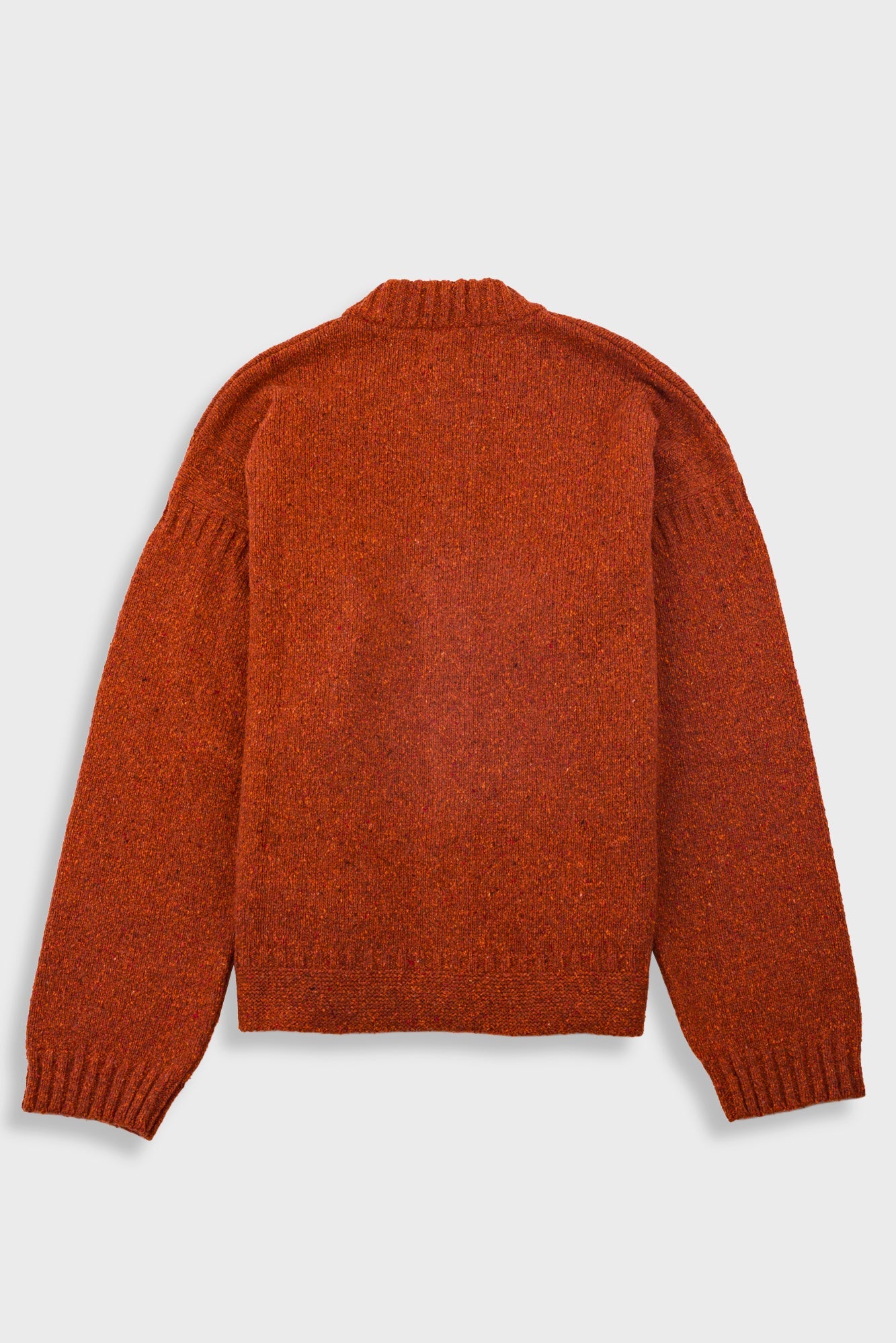 Knitted Jacket - Burnt Ochre