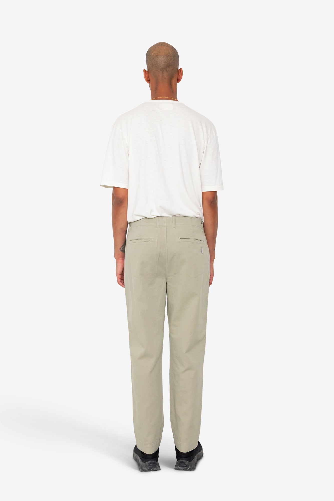 Lean Assembly Pant - Light Olive Brushed Twill