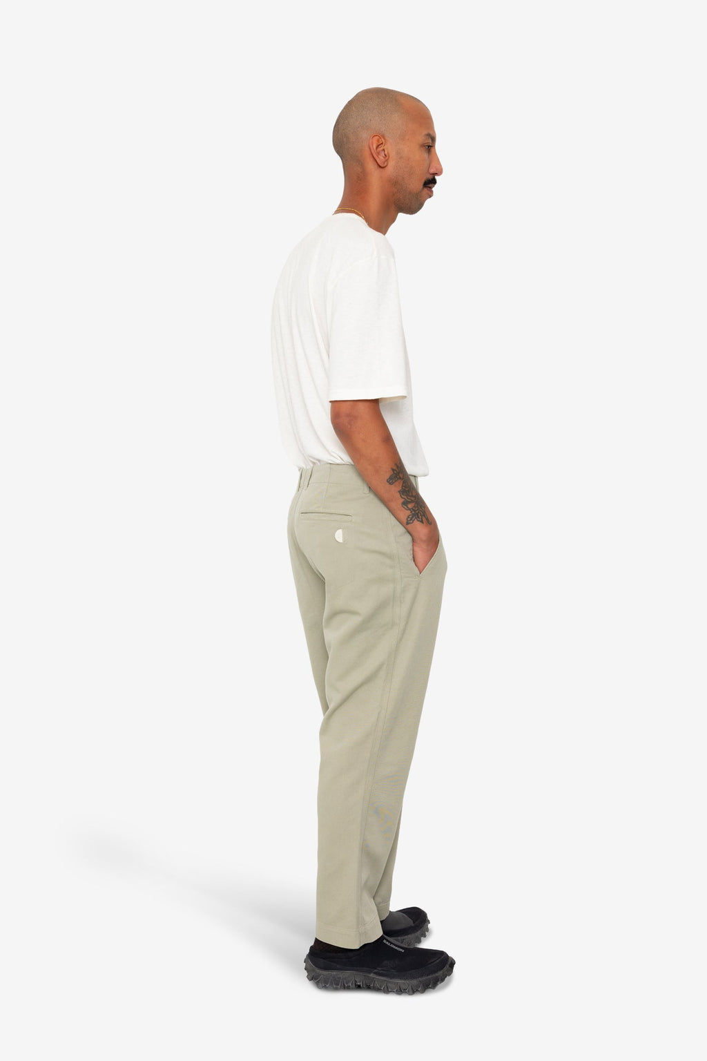Lean Assembly Pant - Light Olive Brushed Twill