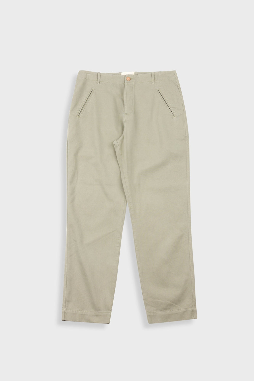 Lean Assembly Pant - Light Olive Brushed Twill