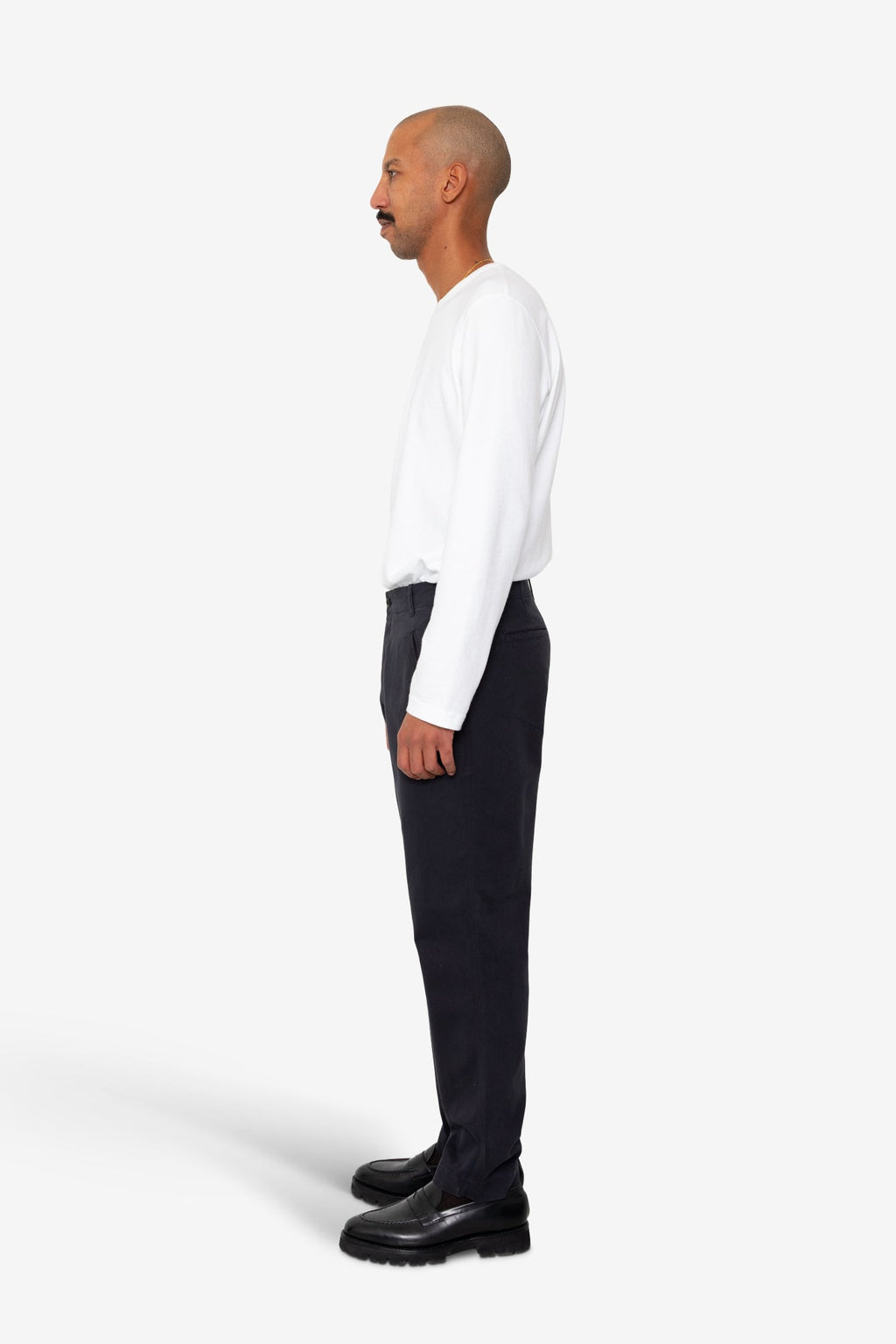 Lean Assembly Pant - Soft Black Brushed Twill