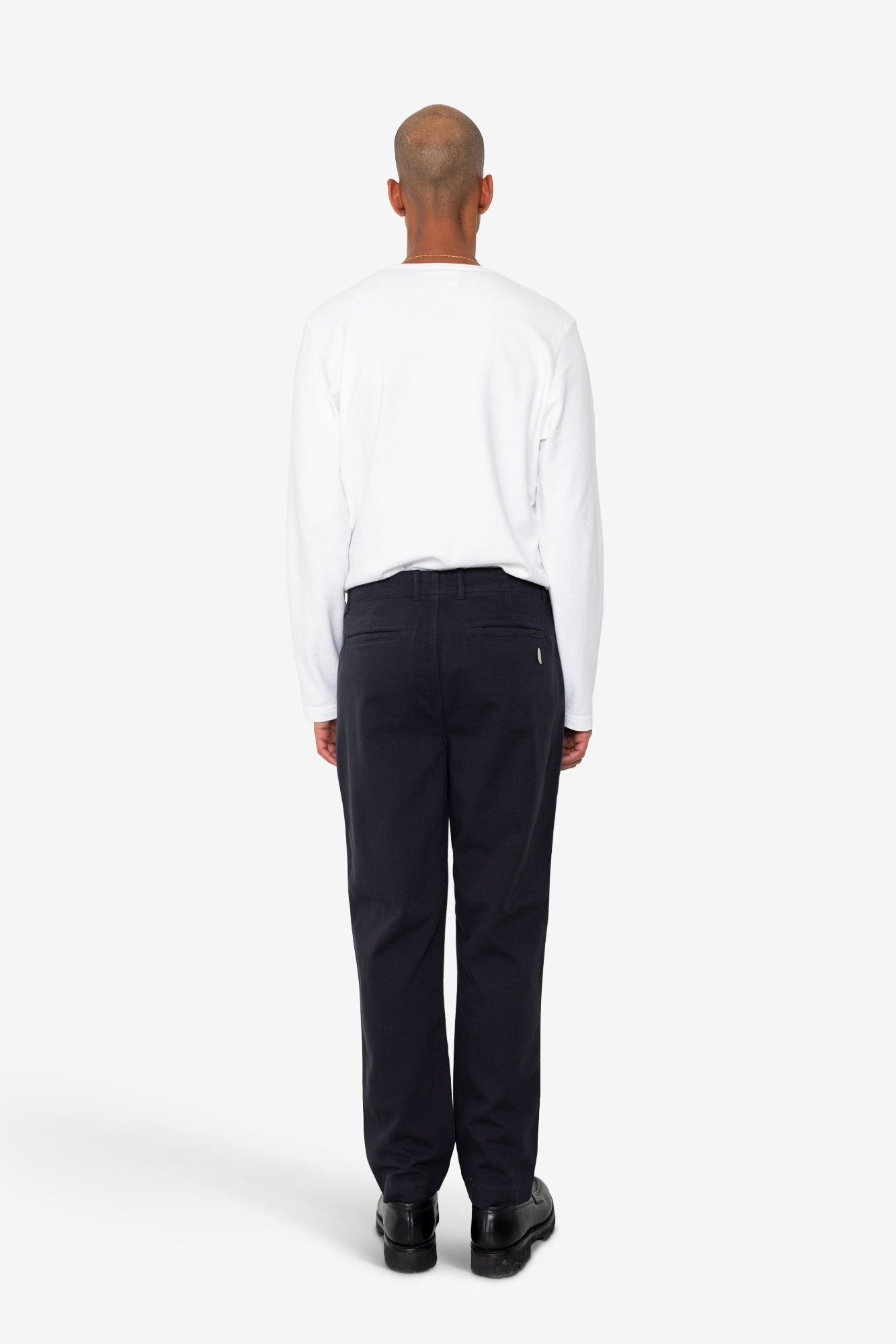 Lean Assembly Pant - Soft Black Brushed Twill