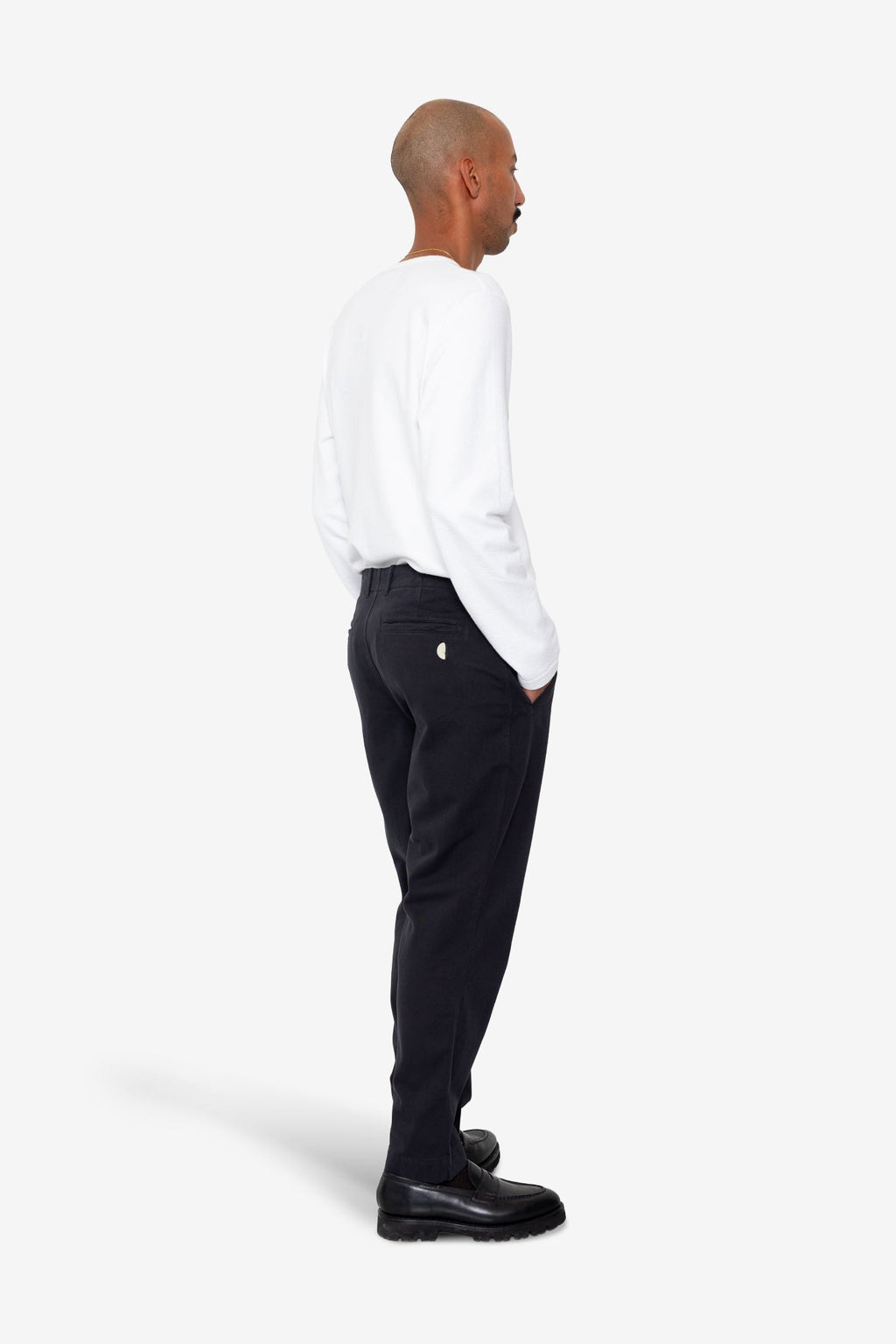 Lean Assembly Pant - Soft Black Brushed Twill