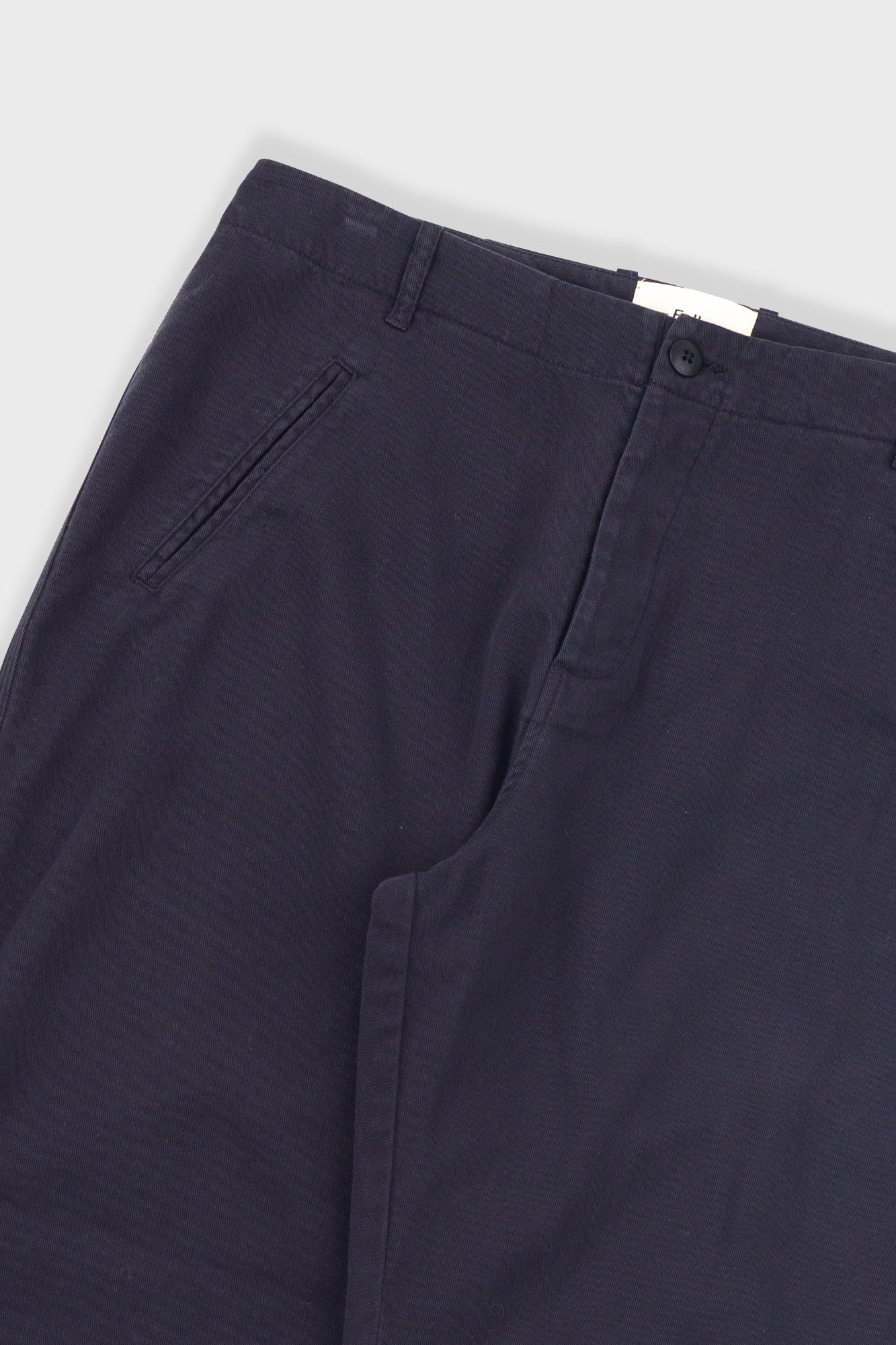 Lean Assembly Pant - Soft Black Brushed Twill