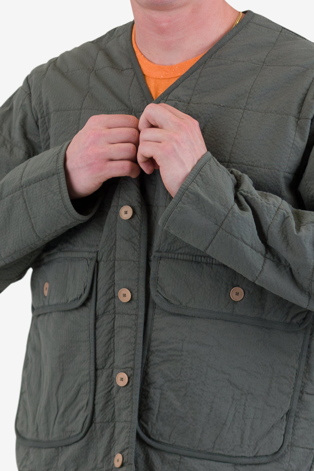 Lightweight Liner Jacket - Dark Sage