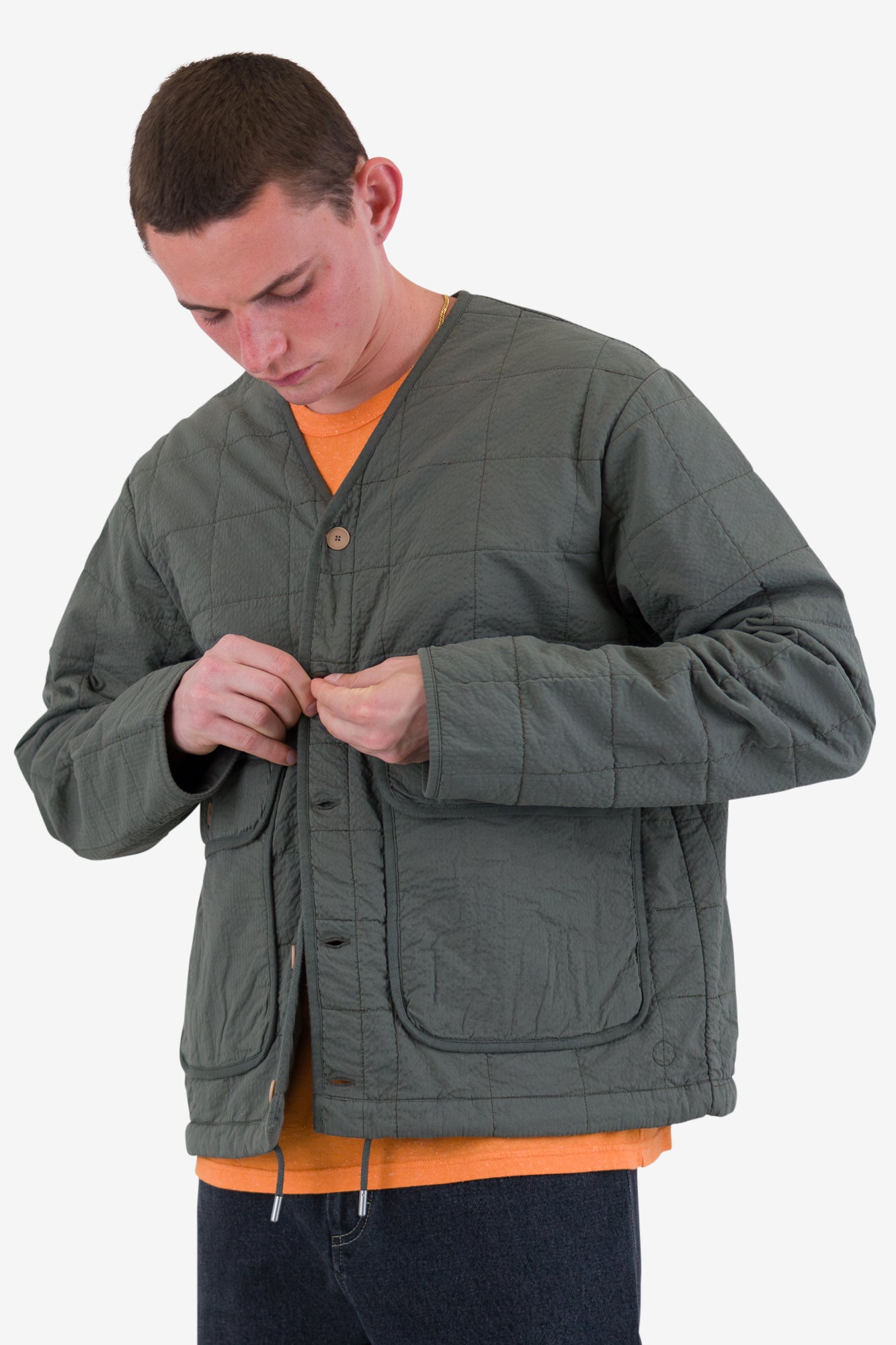 Lightweight Liner Jacket - Dark Sage