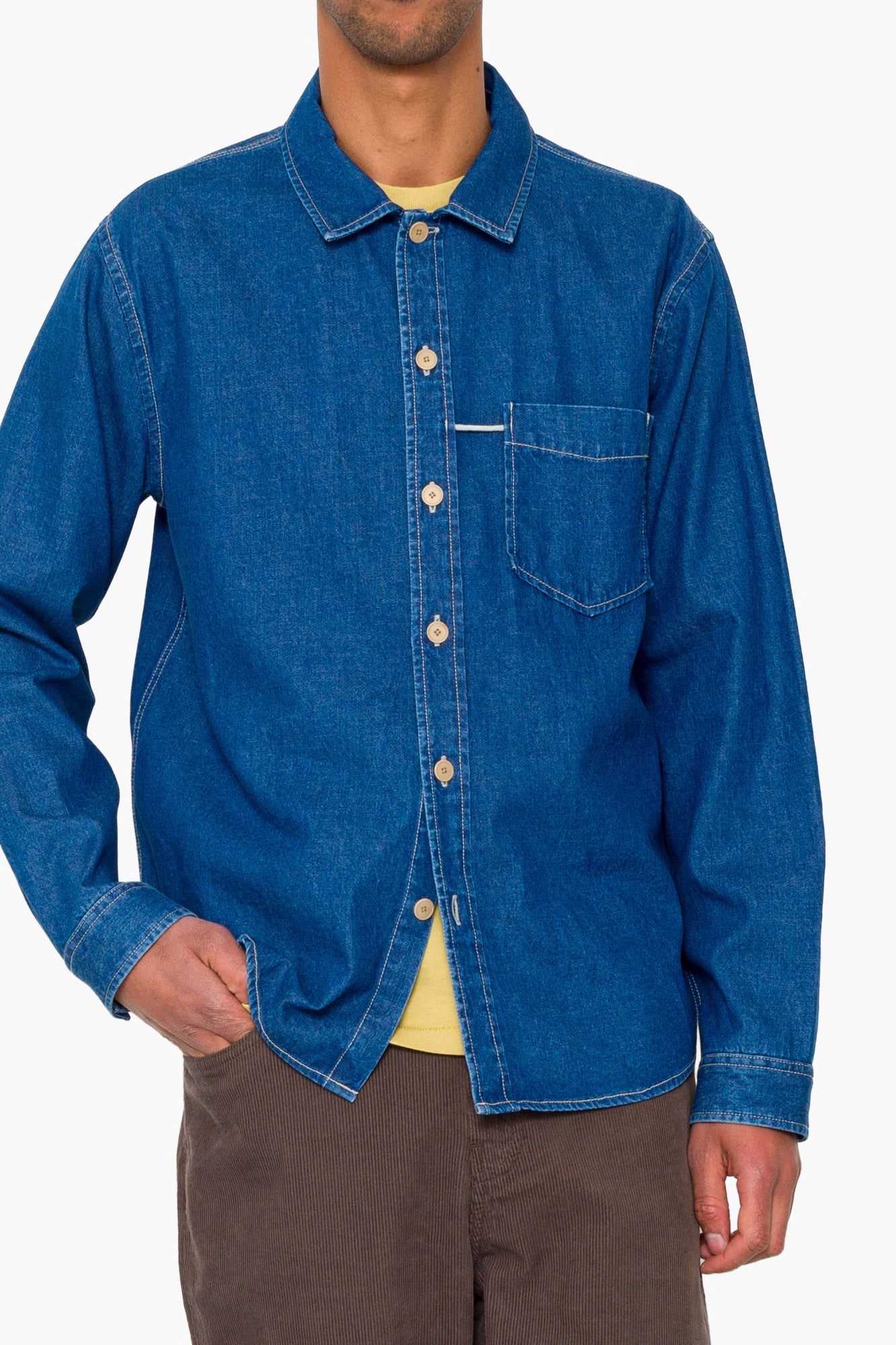 Loop Shirt - Light Denim