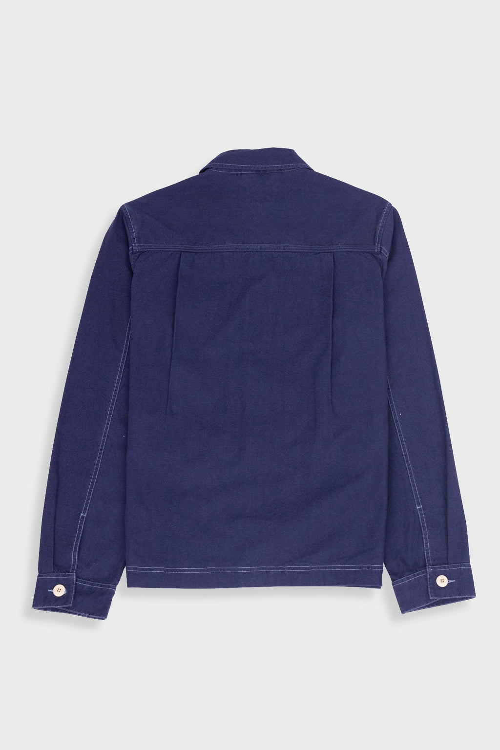 Lunar Jacket - Ink Blue Crinkle Canvas