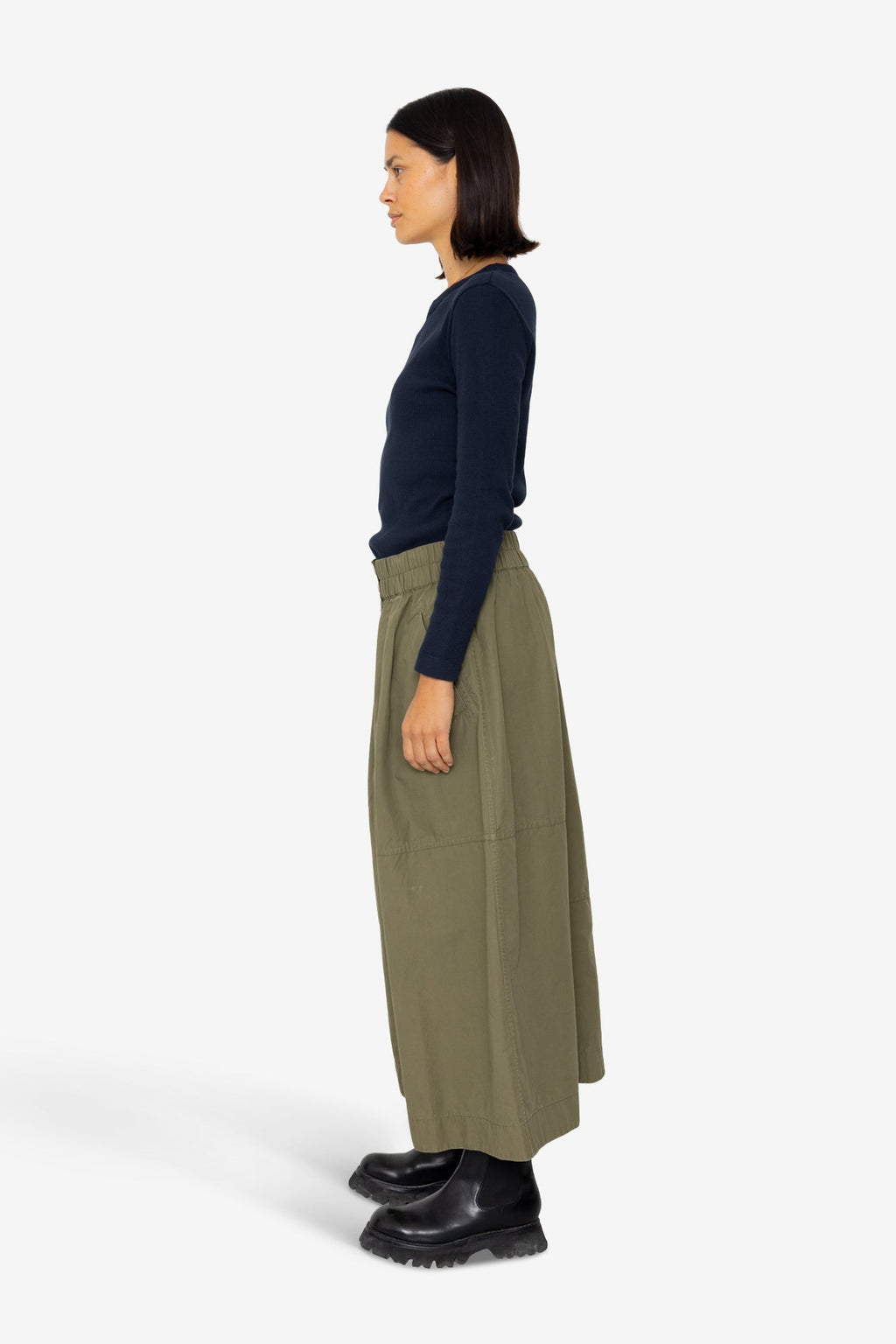 Maxi Skirt - Dark Olive
