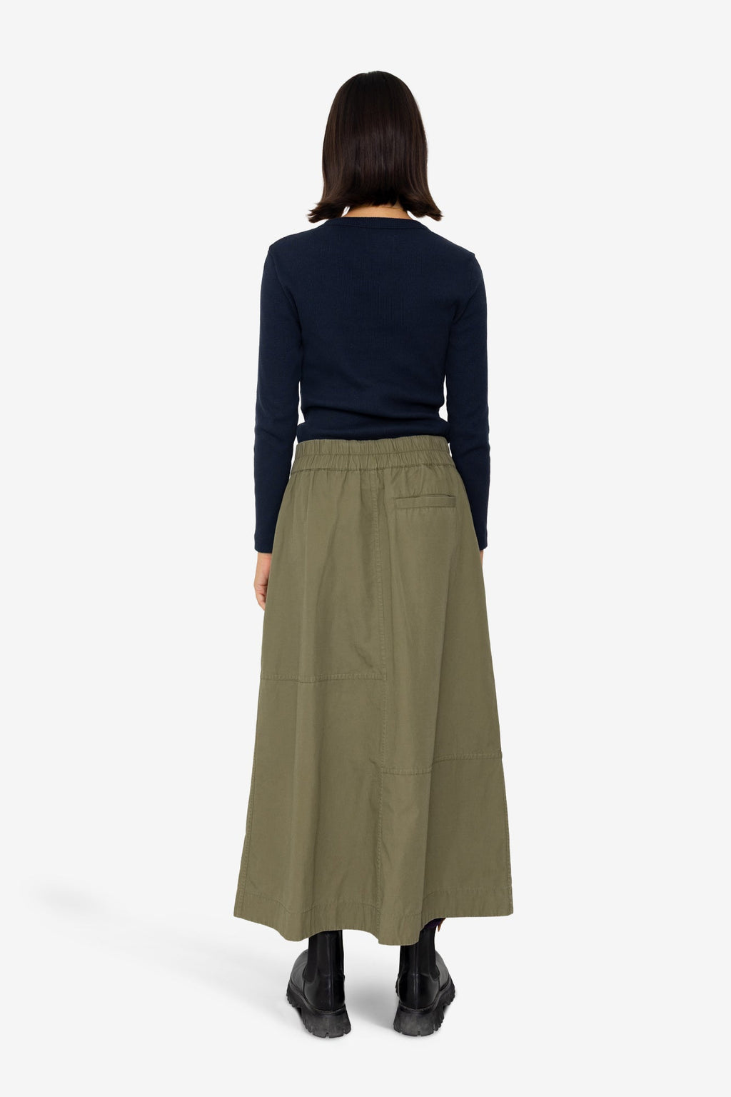 Maxi Skirt - Dark Olive