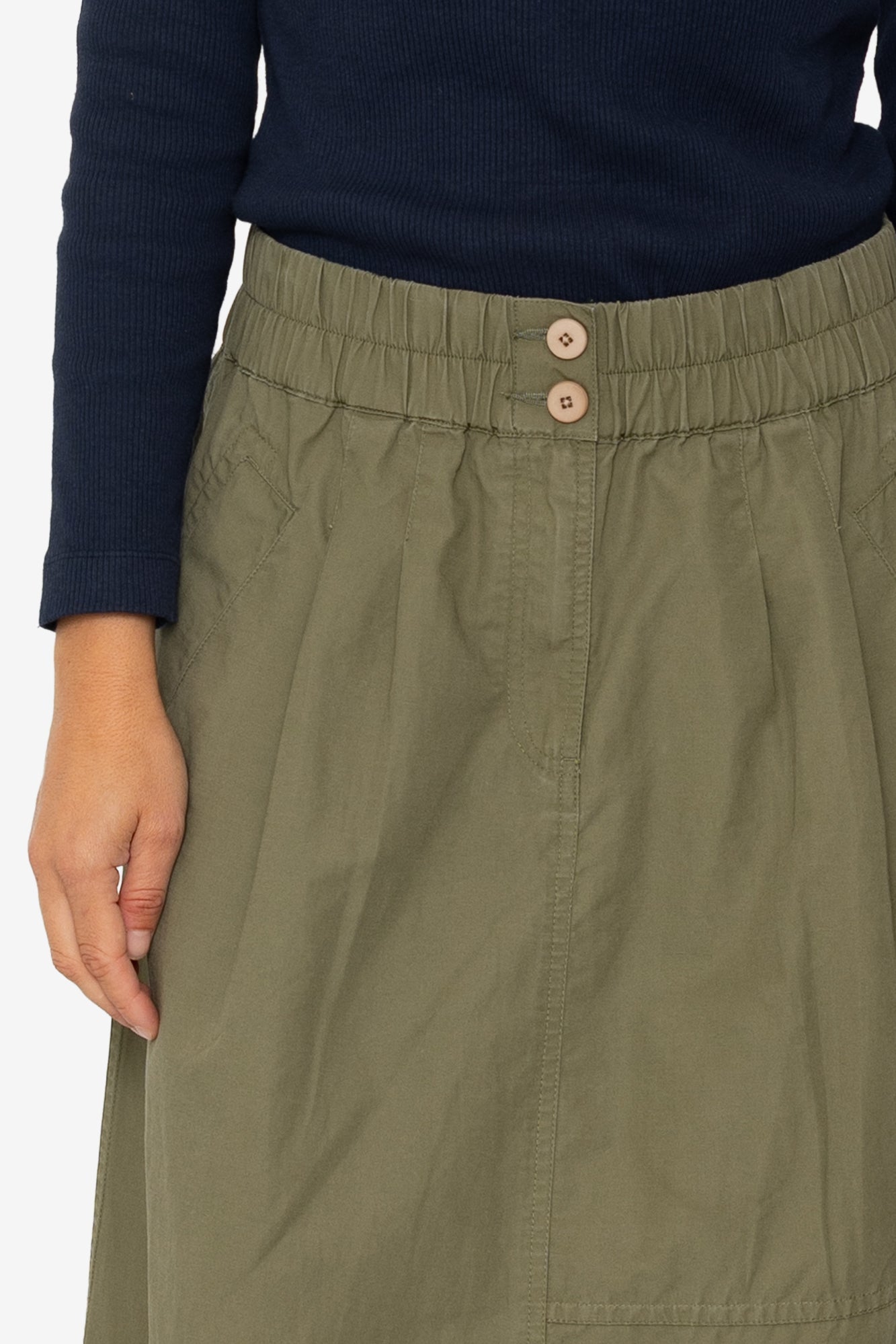 Maxi Skirt - Dark Olive