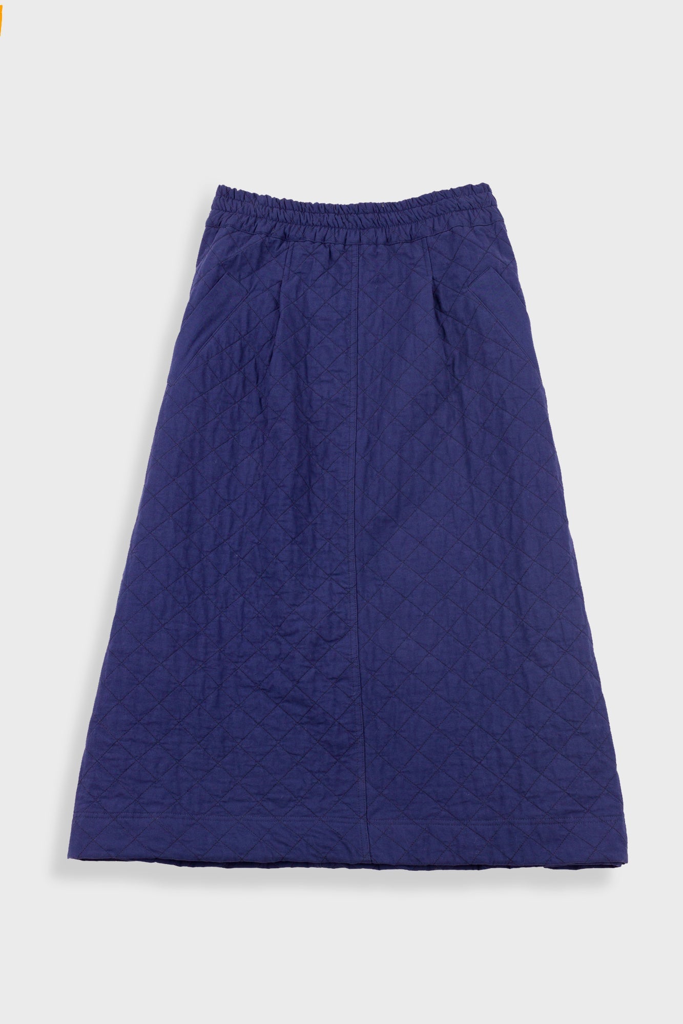 Maxi Skirt - Quilted Navy