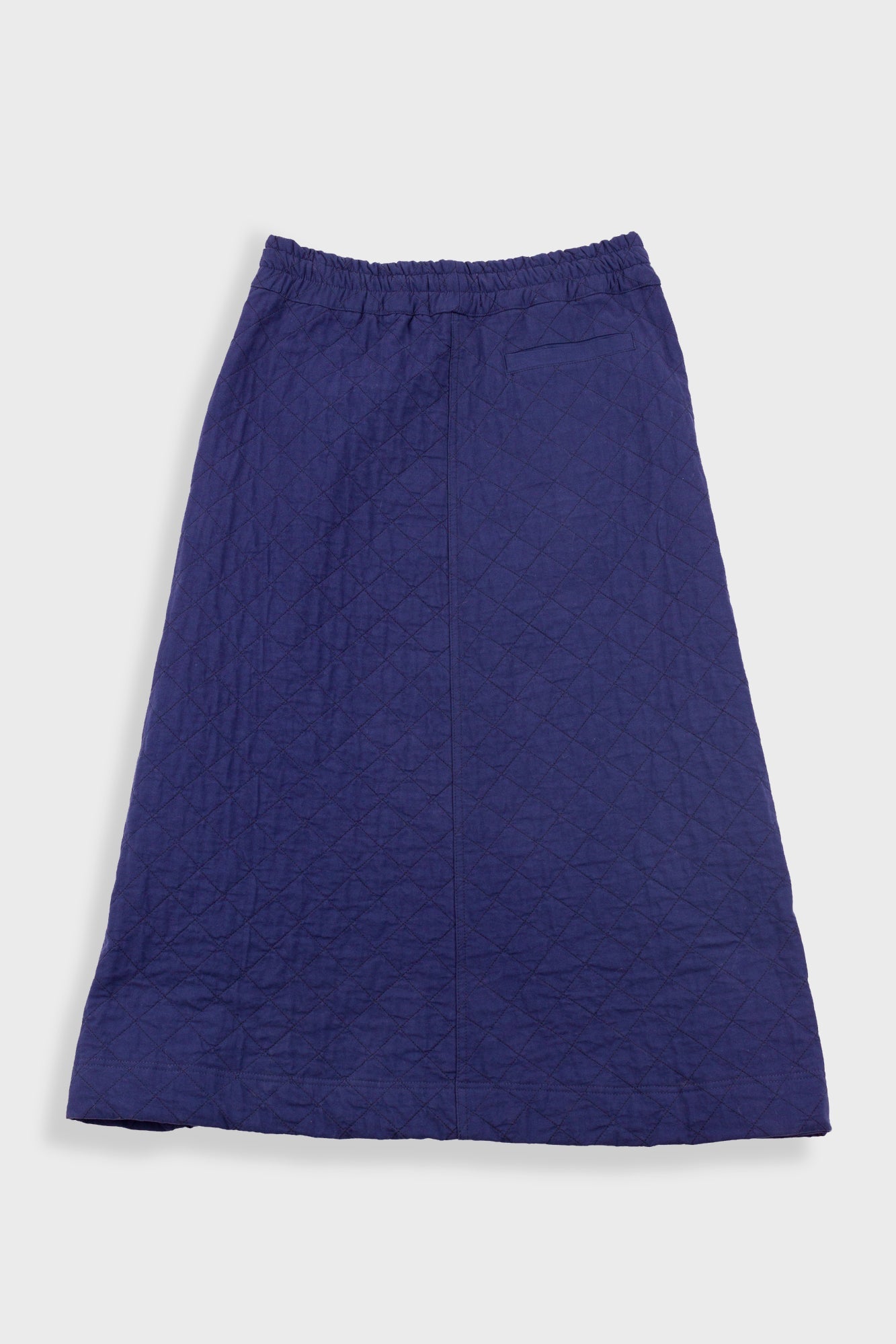 Maxi Skirt - Quilted Navy