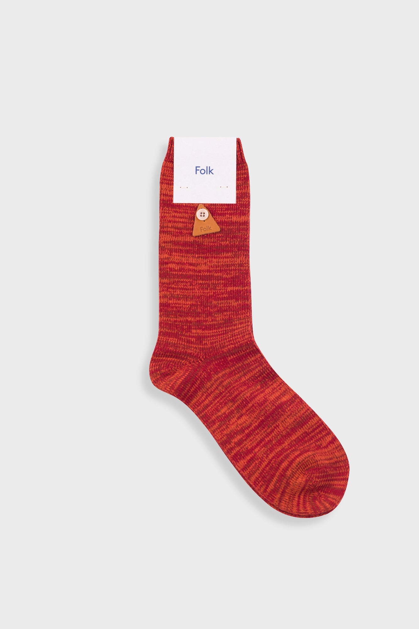 Melange Socks - Crimson Mix