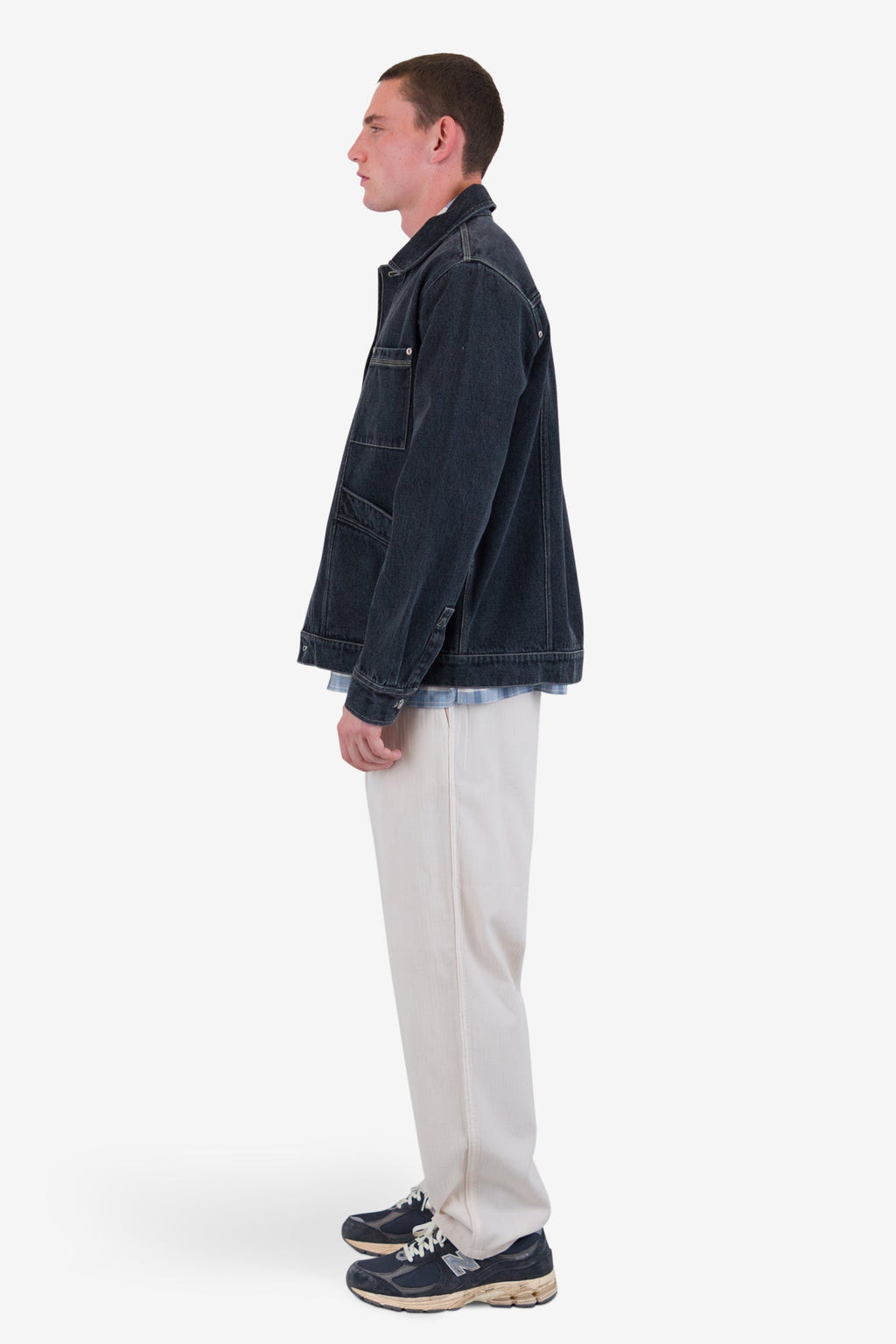 Meyer Jacket - Black Washed Denim