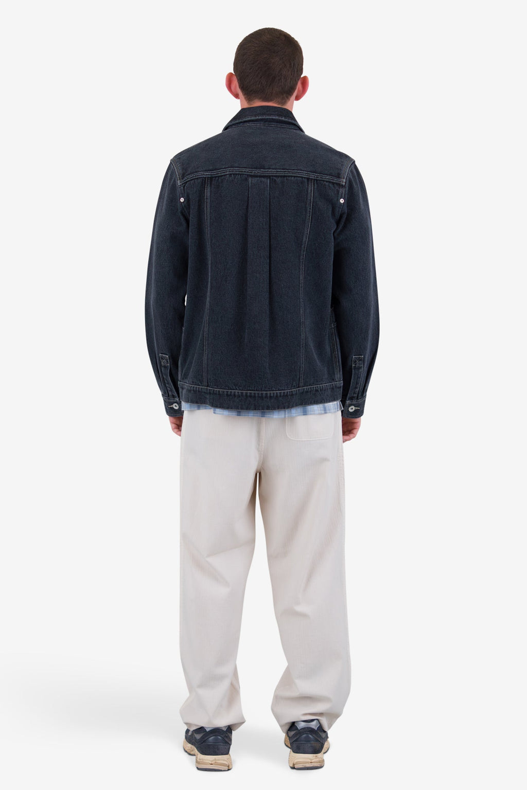 Meyer Jacket - Black Washed Denim