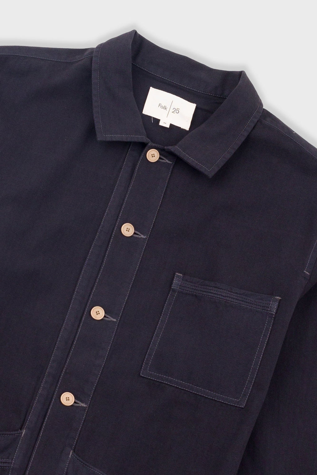 Meyer Shirt Jacket - Black Herringbone