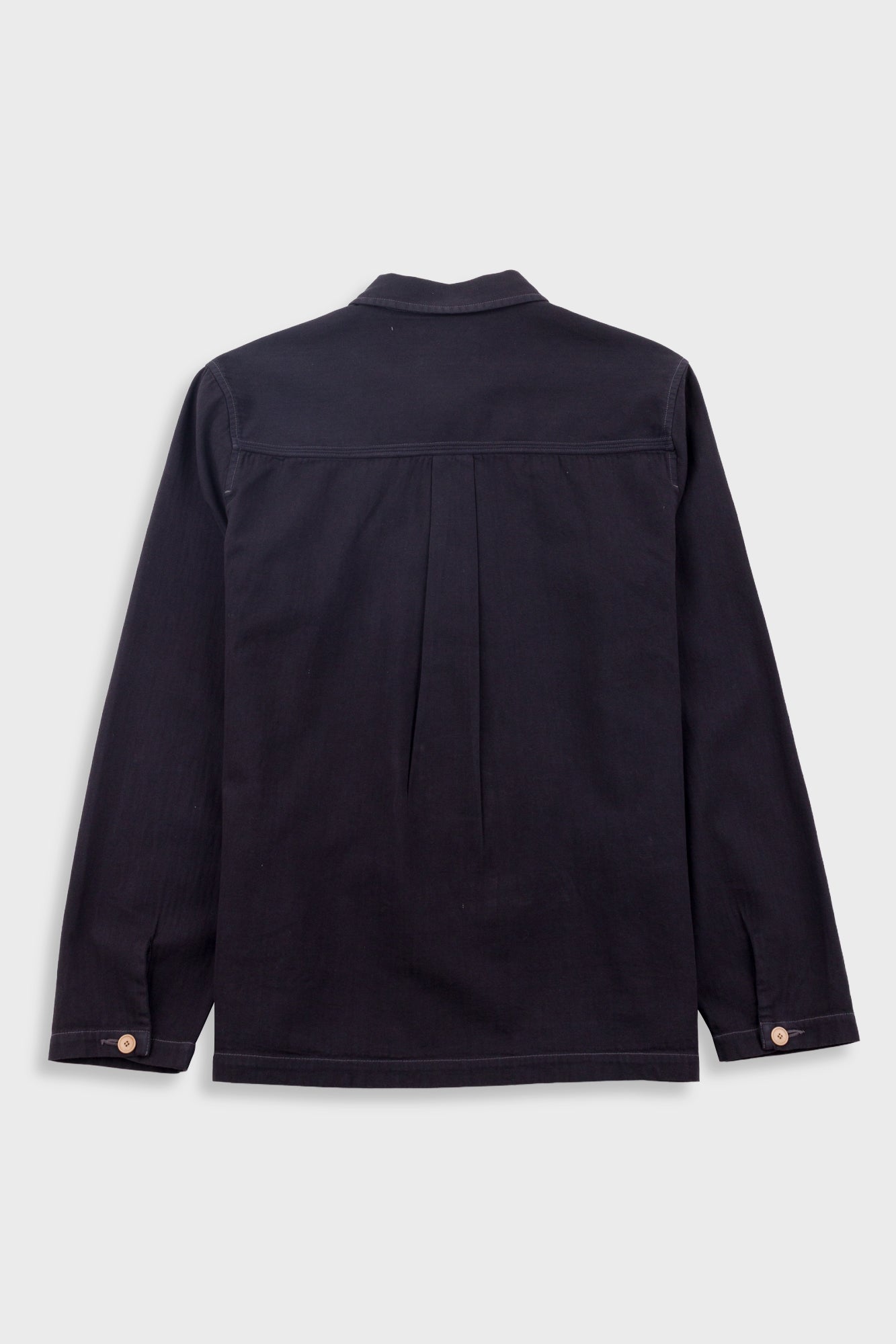 Meyer Shirt Jacket - Black Herringbone