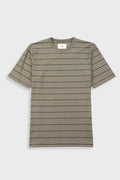 Microstripe T-Shirt - Olive / Black