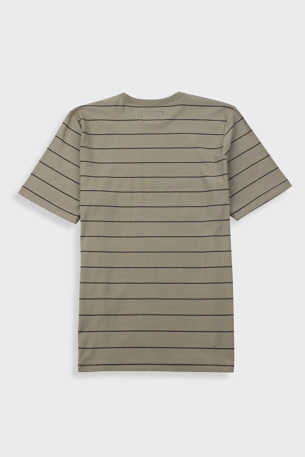 Microstripe T-Shirt - Olive / Black