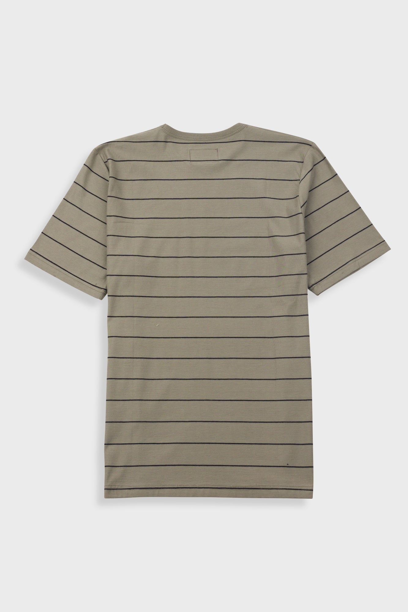 Microstripe T-Shirt - Olive / Black