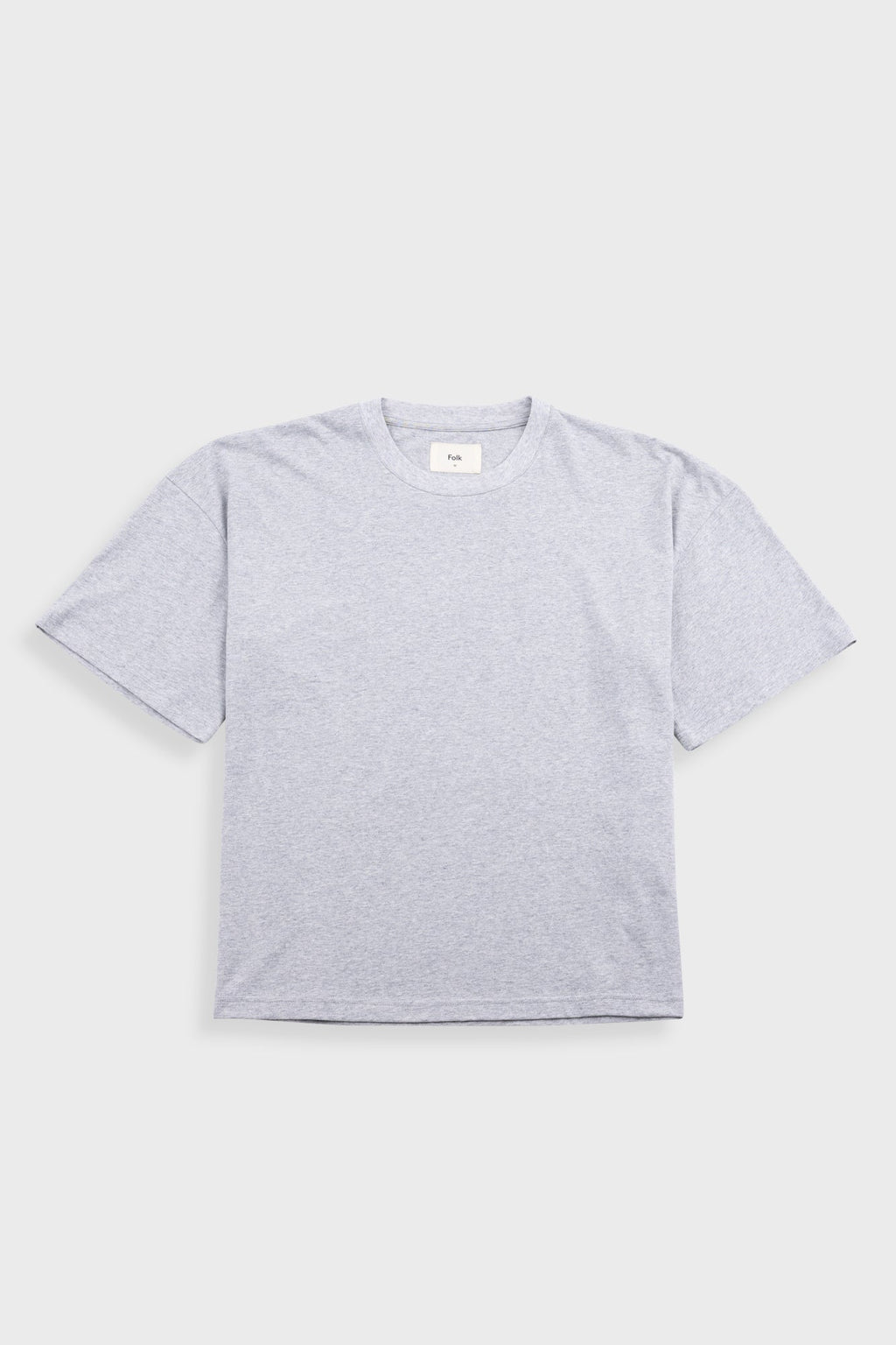 Oversized T-Shirt - Grey Melange Slub
