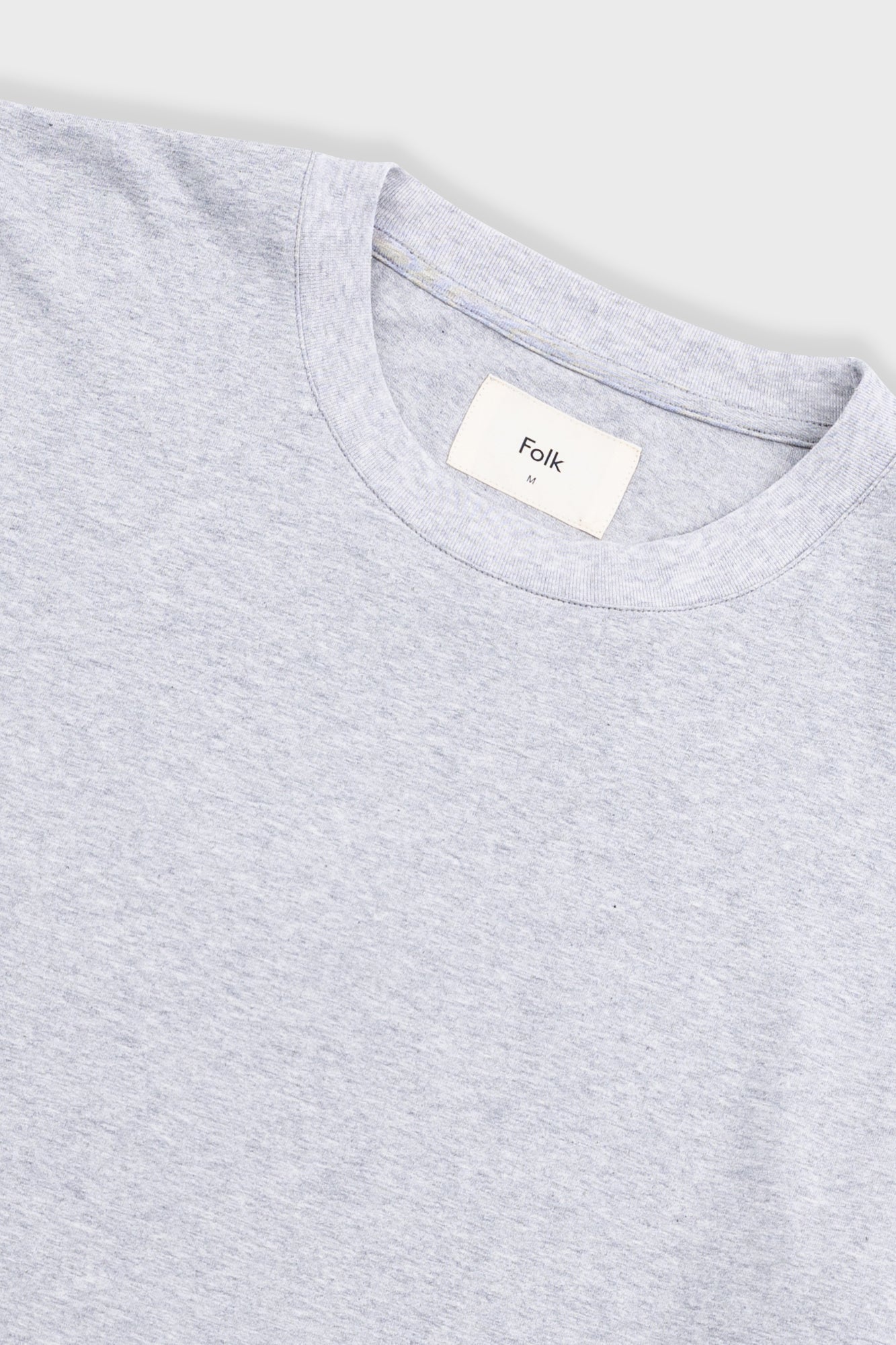 Oversized T-Shirt - Grey Melange Slub
