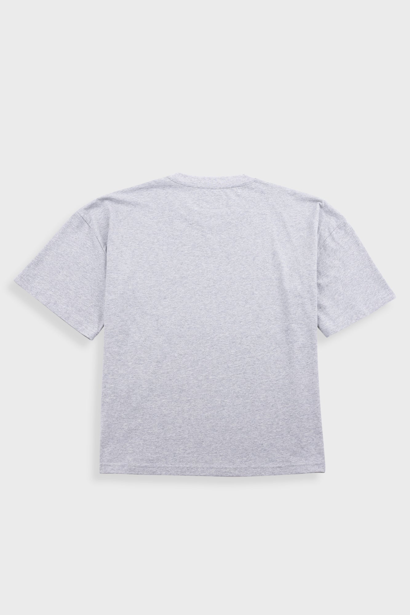 Oversized T-Shirt - Grey Melange Slub