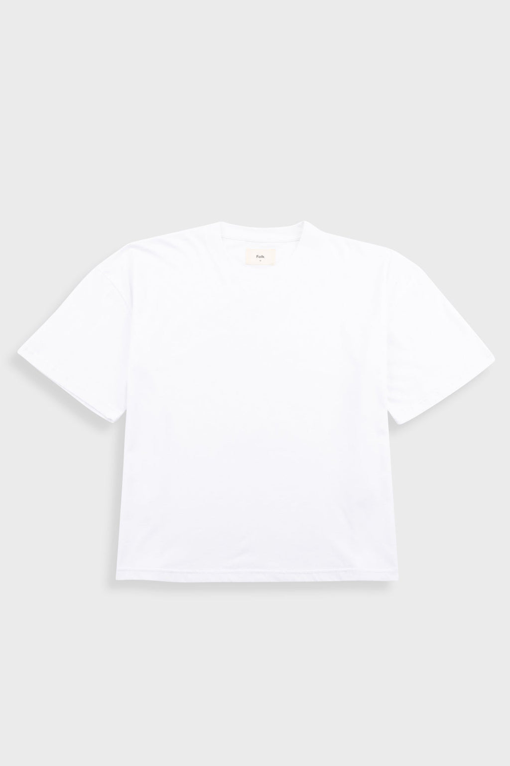 Oversized T-Shirt - White Slub