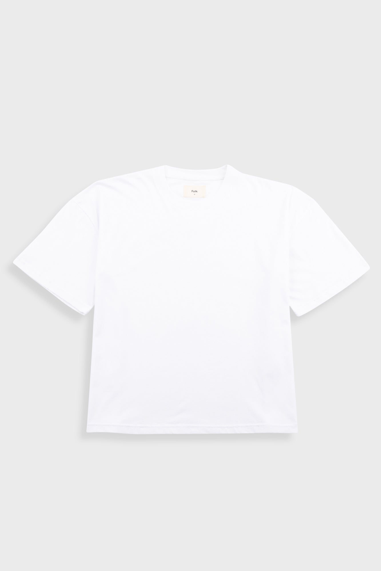 Oversized T-Shirt - White Slub