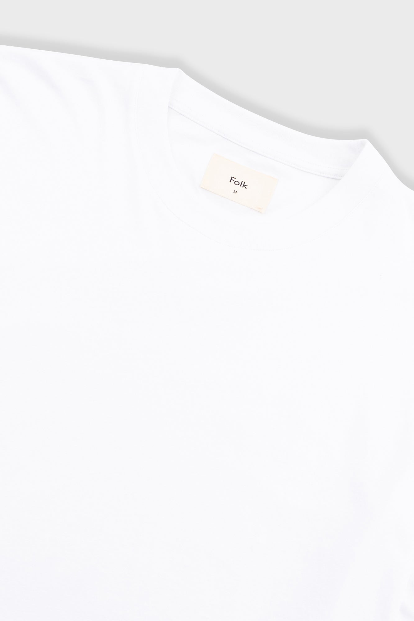 Oversized T-Shirt - White Slub