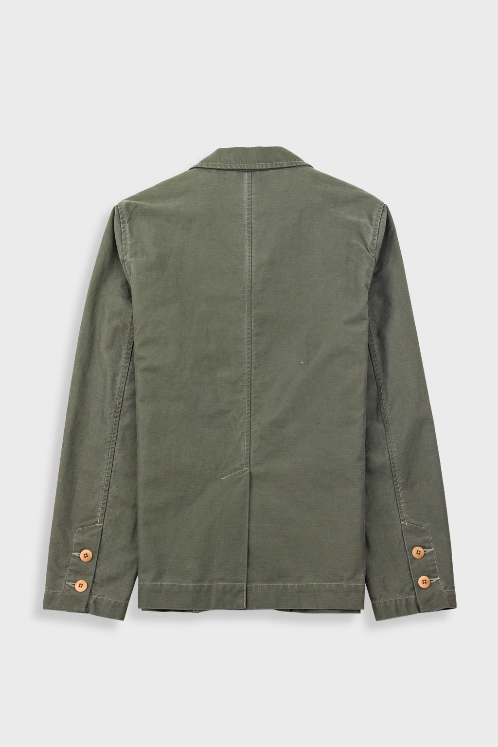 Patch Jacket - Dark Olive Slub