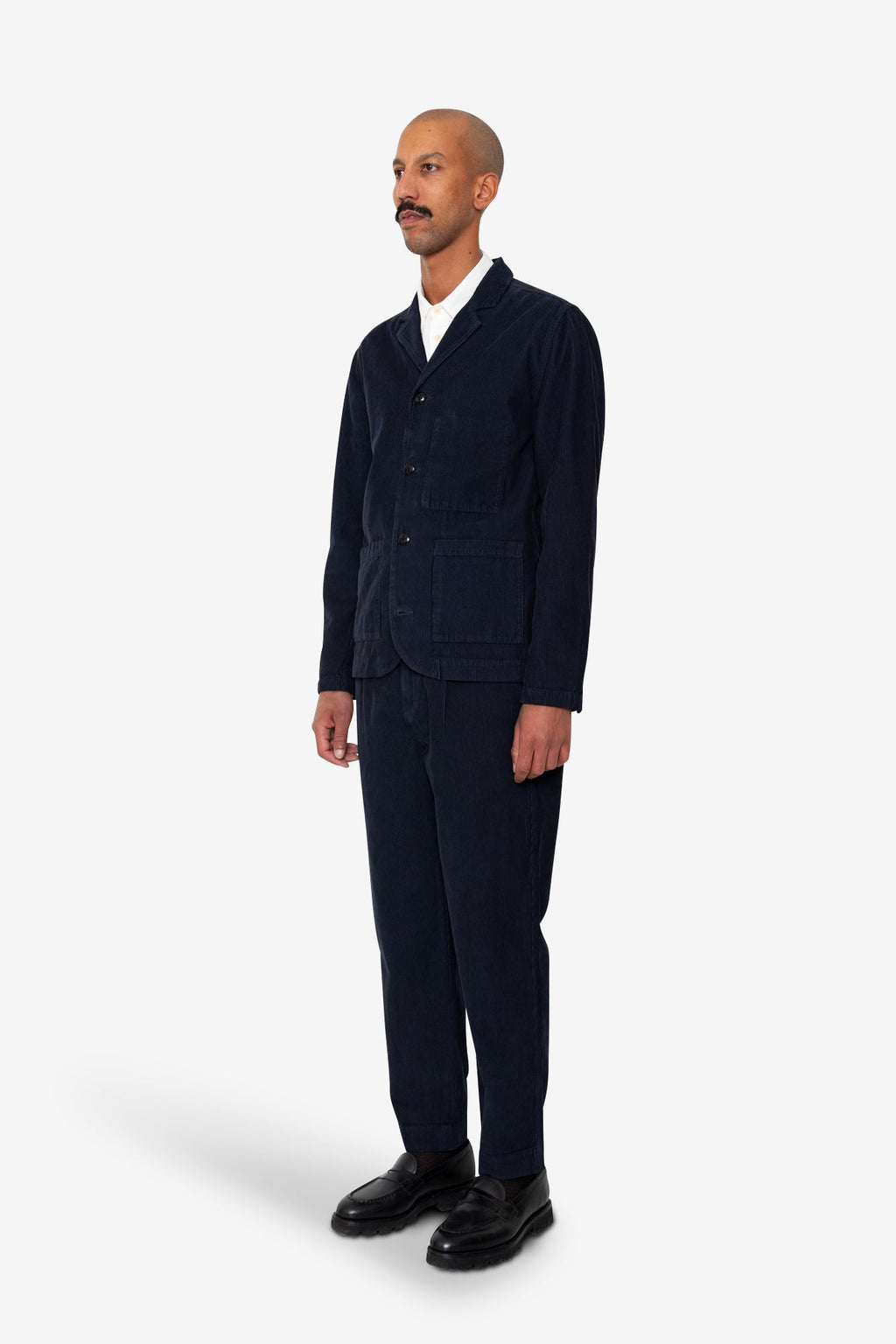 Patch Jacket - Navy Cord
