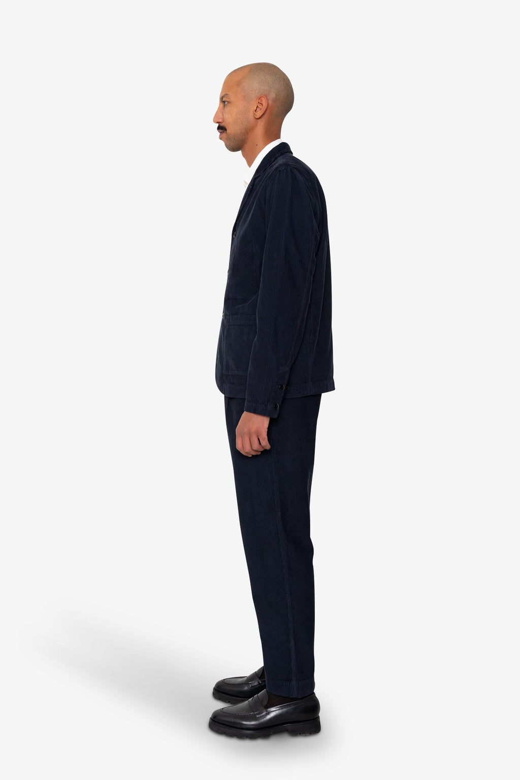 Patch Jacket - Navy Cord