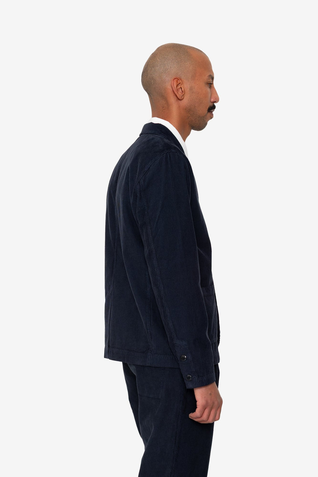Patch Jacket - Navy Cord