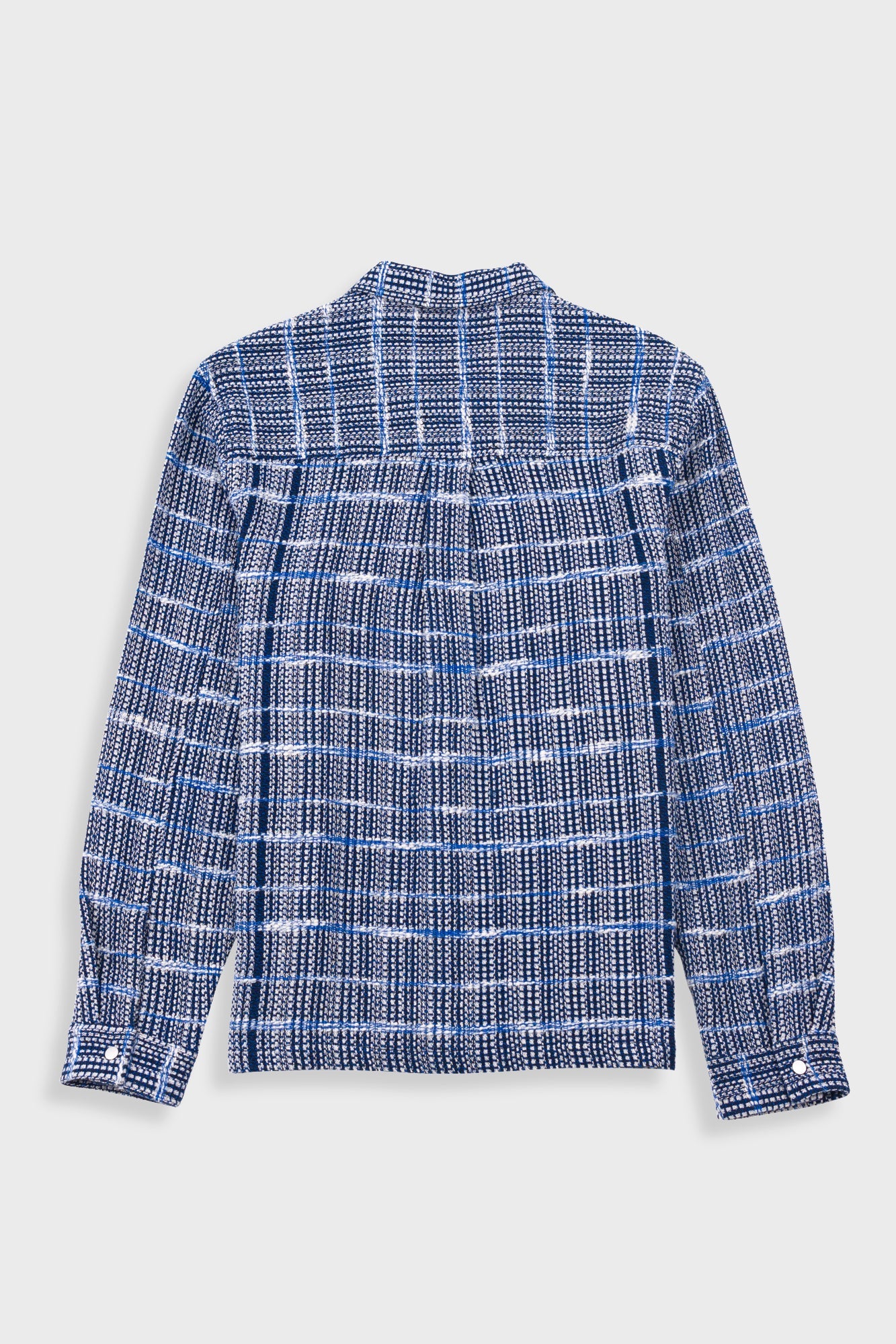 Patch Overshirt - Blue Tapestry