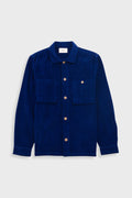 Patch Overshirt - Rich Navy Chunky Cord