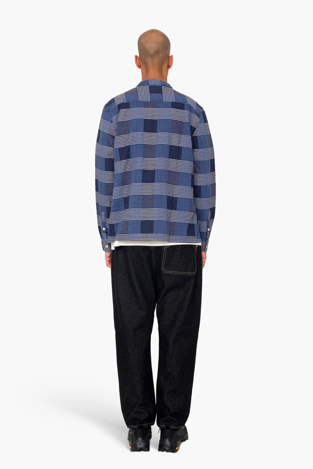 Patch Shirt - Blue Multicheck