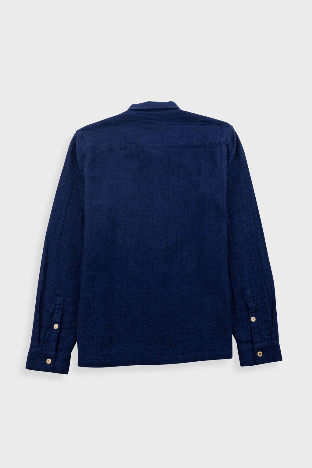 Patch Shirt - Navy Openweave