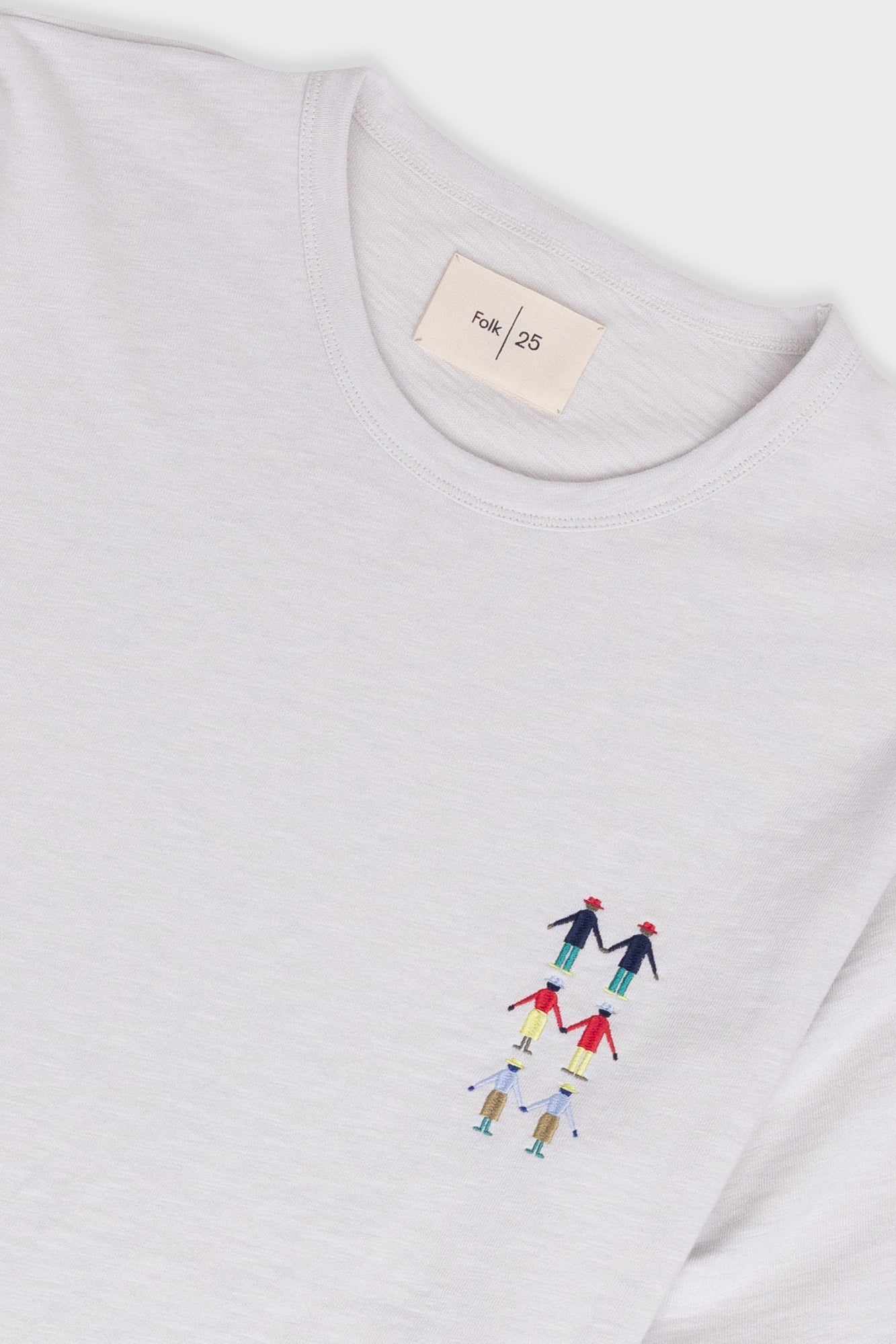 People T-Shirt - Off White Multi