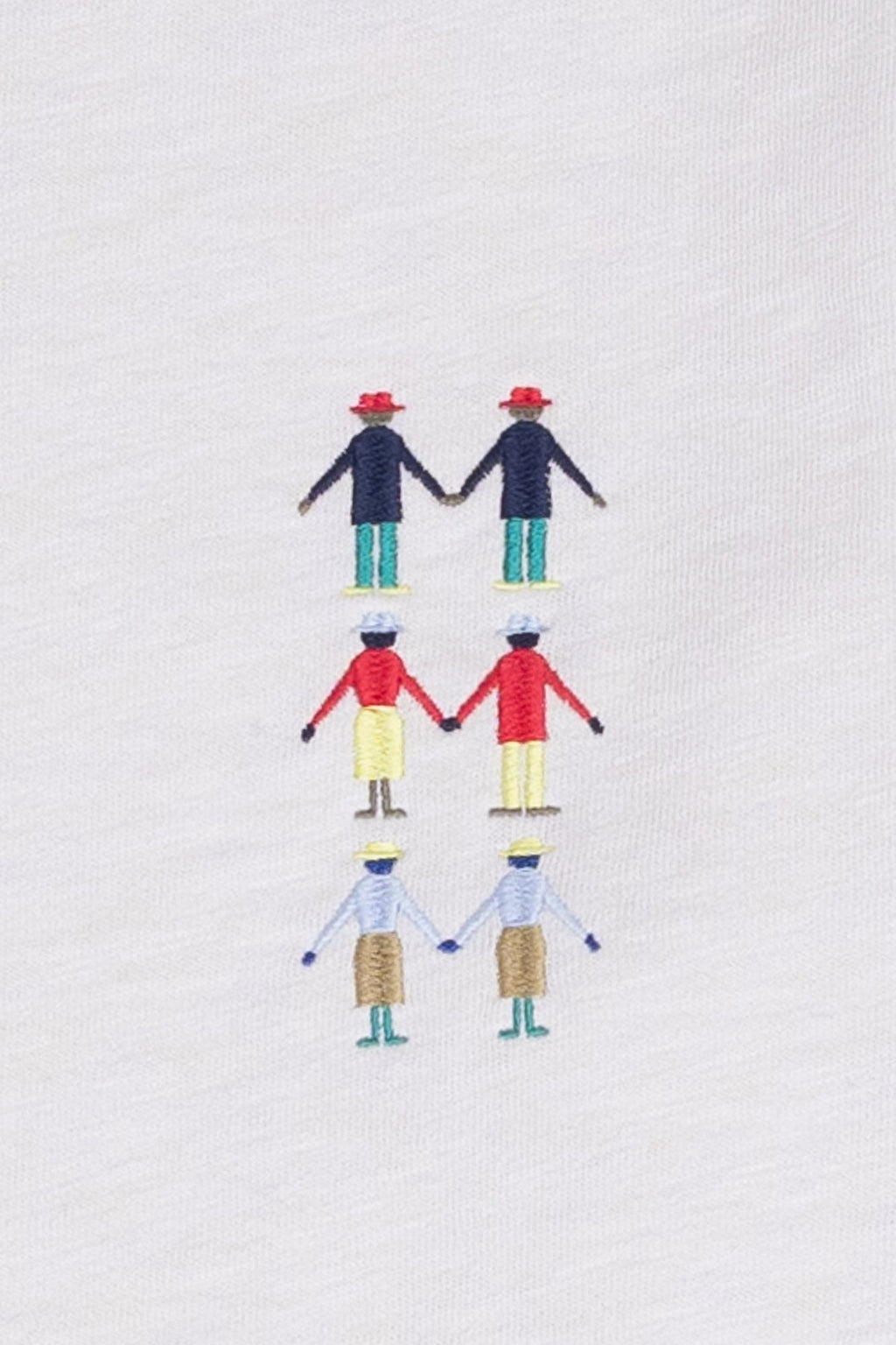 People T-Shirt - Off White Multi